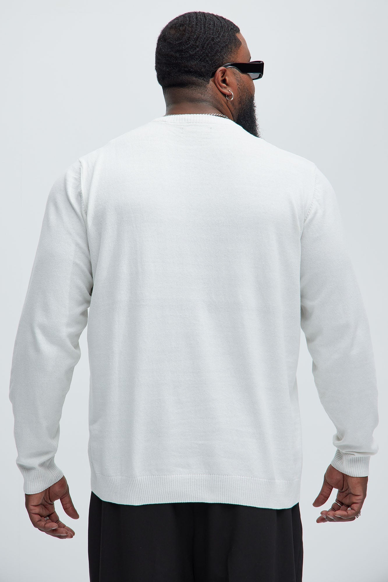 Cozy and Cool Crewneck Sweater - Off White Fashion Nova