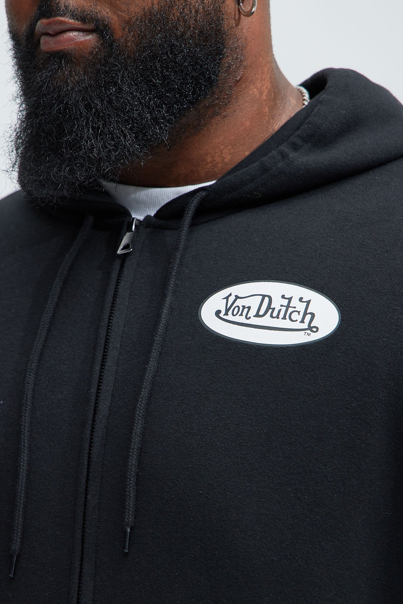 Von Dutch Gold Wings Hoodie - Black Fashion Nova