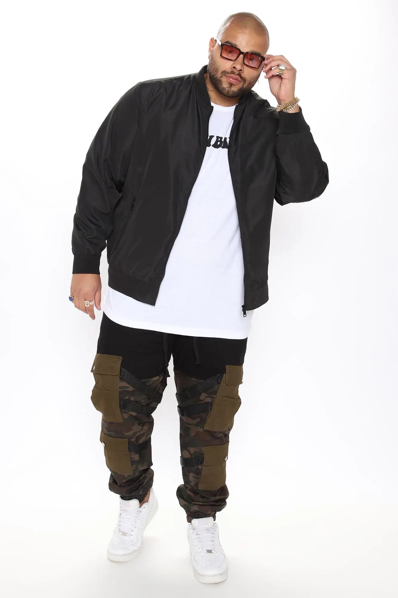 Eddie Bomber Jacket - Black Fashion Nova