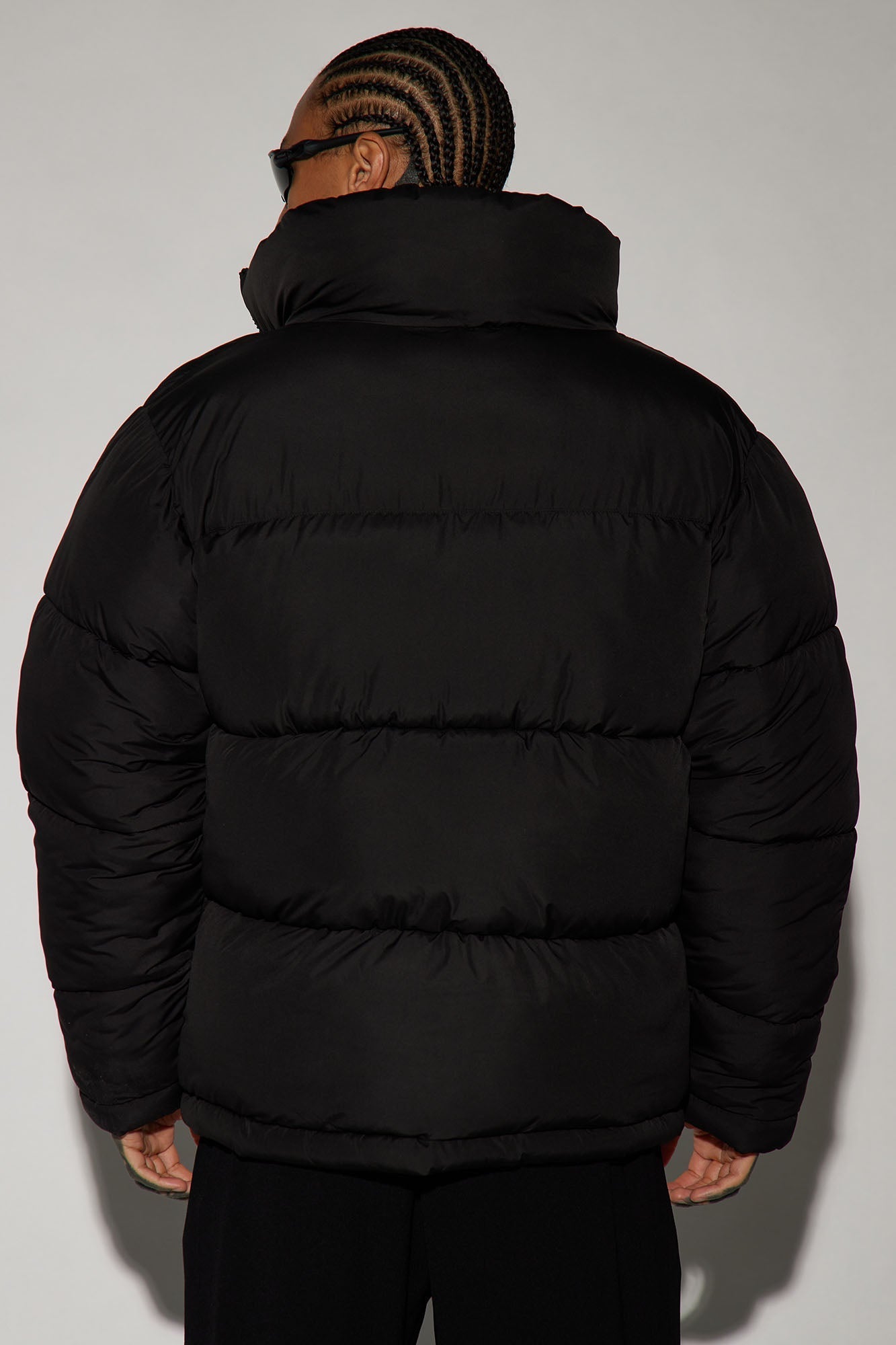 Nothing Compares Puffer Jacket - Black Fashion Nova