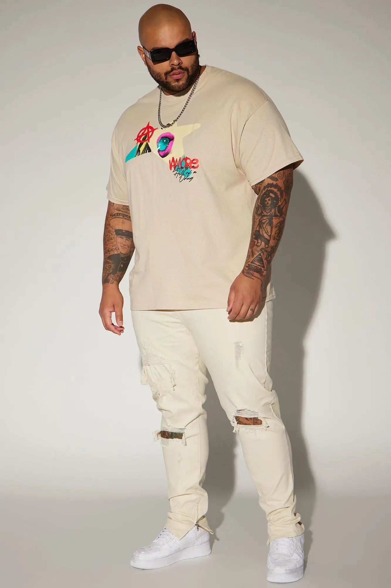 Point Of View Skinny Jeans - Off White Fashion Nova