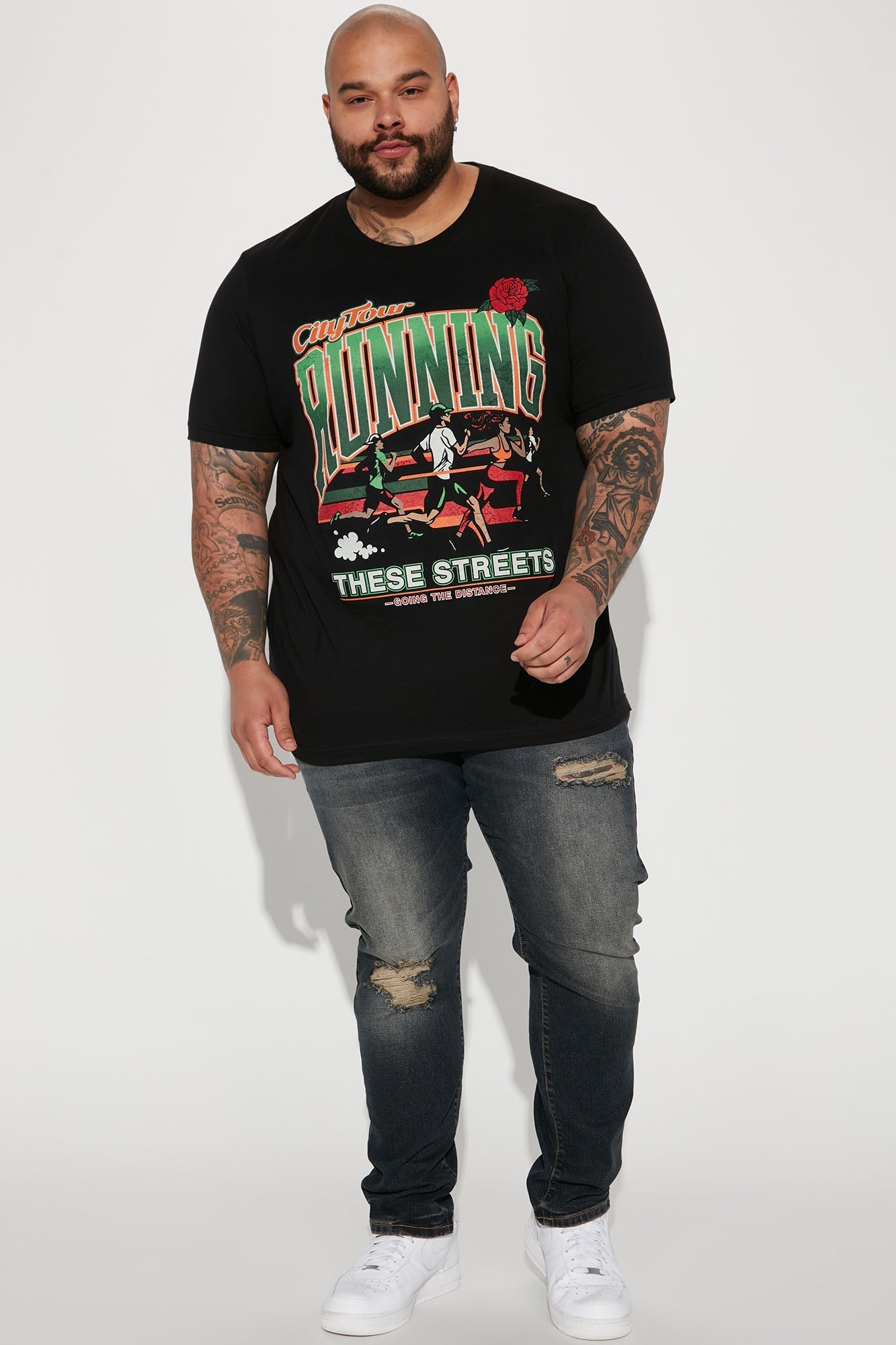 Day To Day Distressed Slim Jeans - Dark Wash Fashion Nova