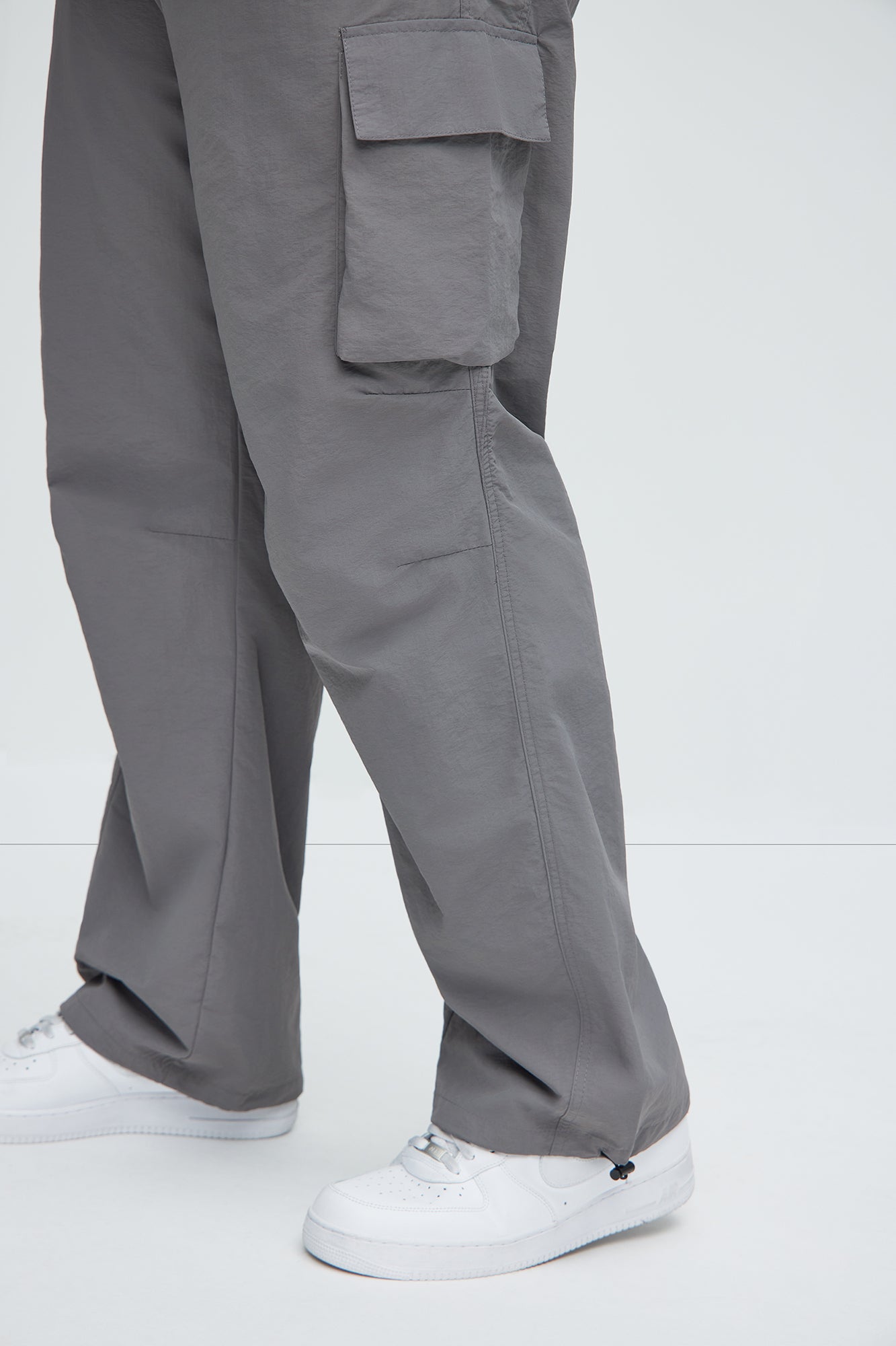 Your Number One Straight Pants - Grey Fashion Nova