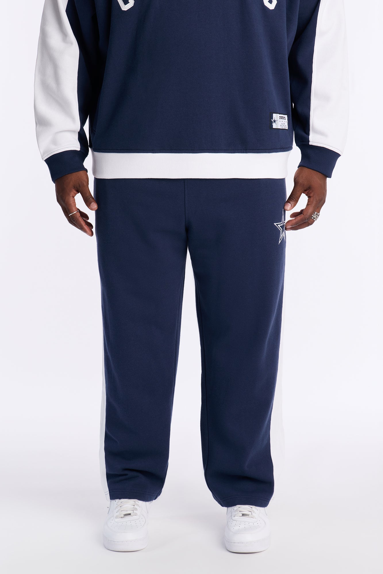 Cowboys Closeout Sweatpants - Navy Fashion Nova