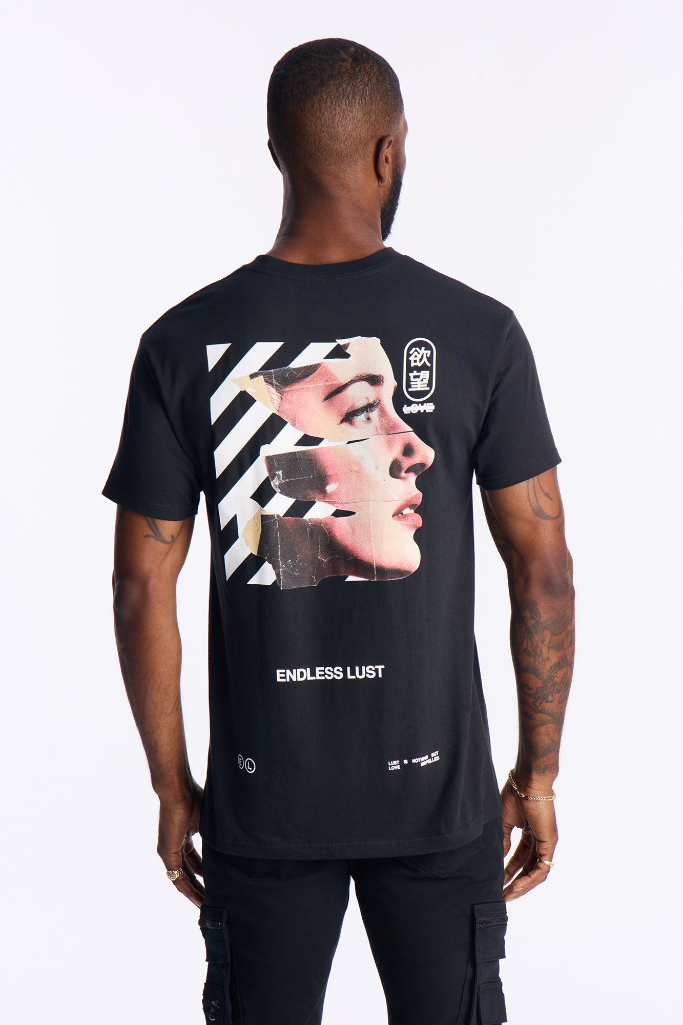 Endless Love Awaits Short Sleeve Tee - Black Fashion Nova