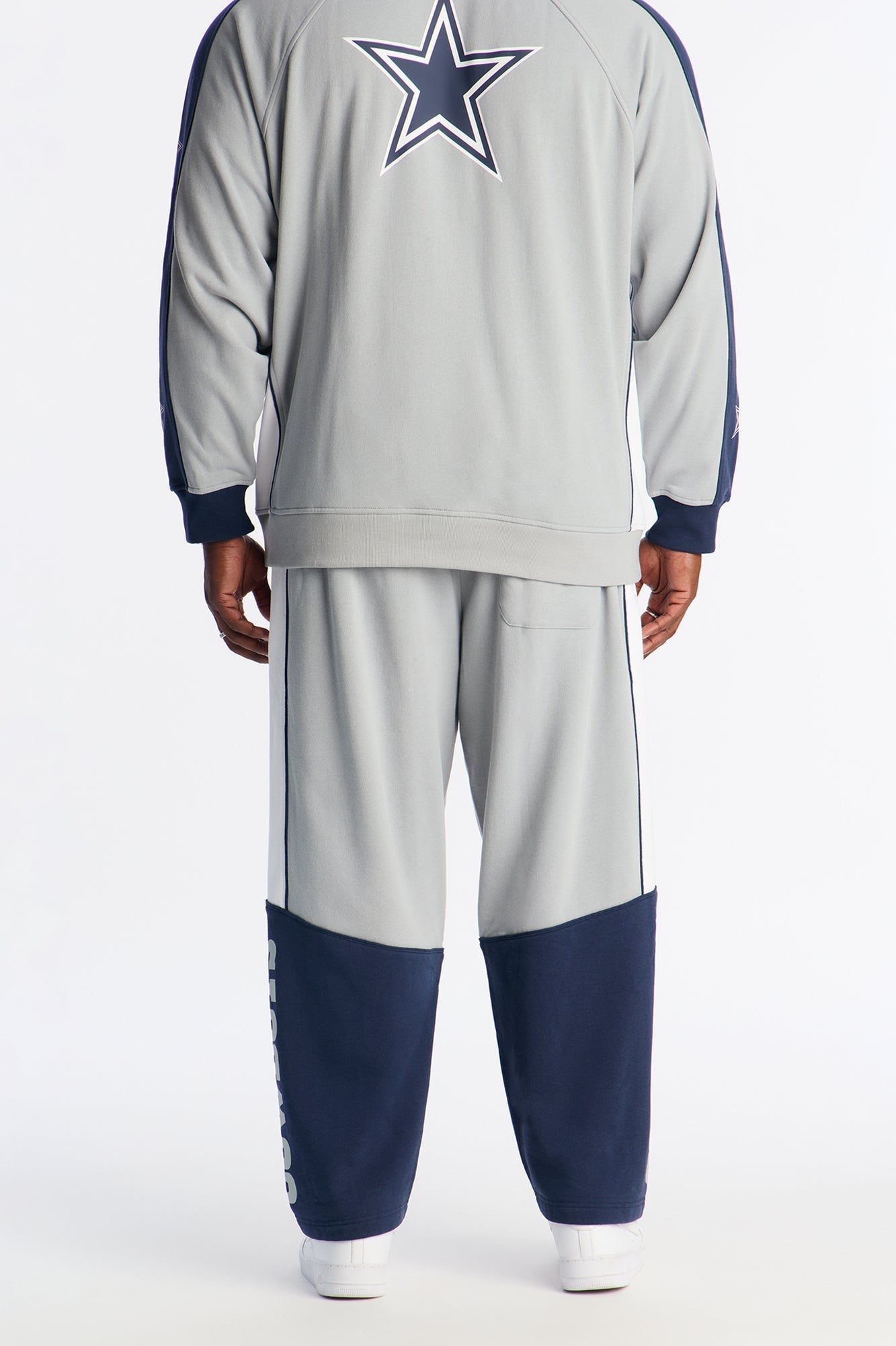 Cowboys Ride The Wave Sweatpants - Grey Fashion Nova