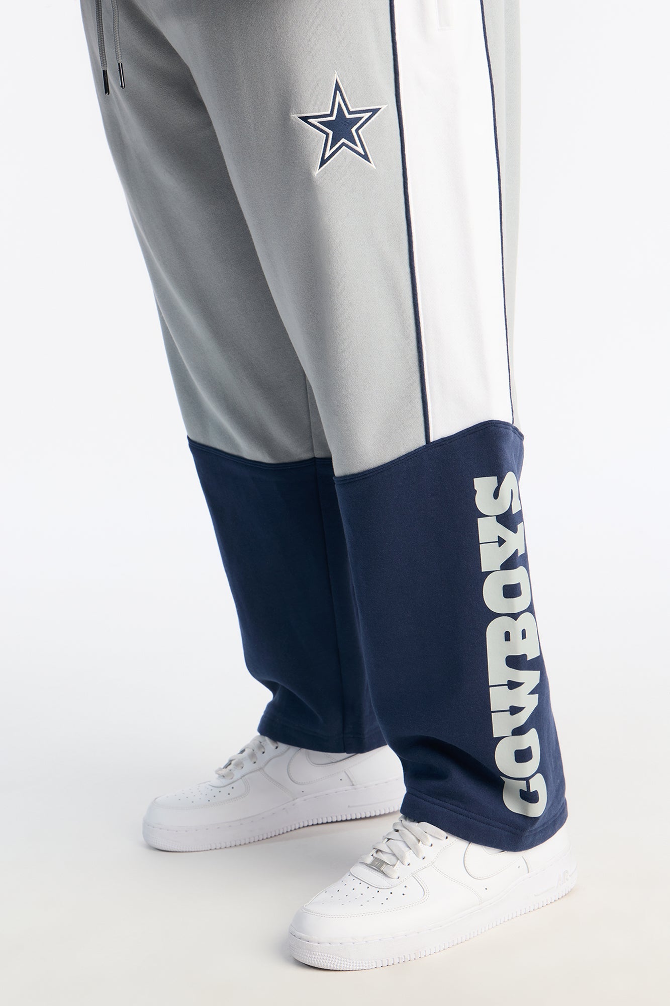 Cowboys Ride The Wave Sweatpants - Grey Fashion Nova