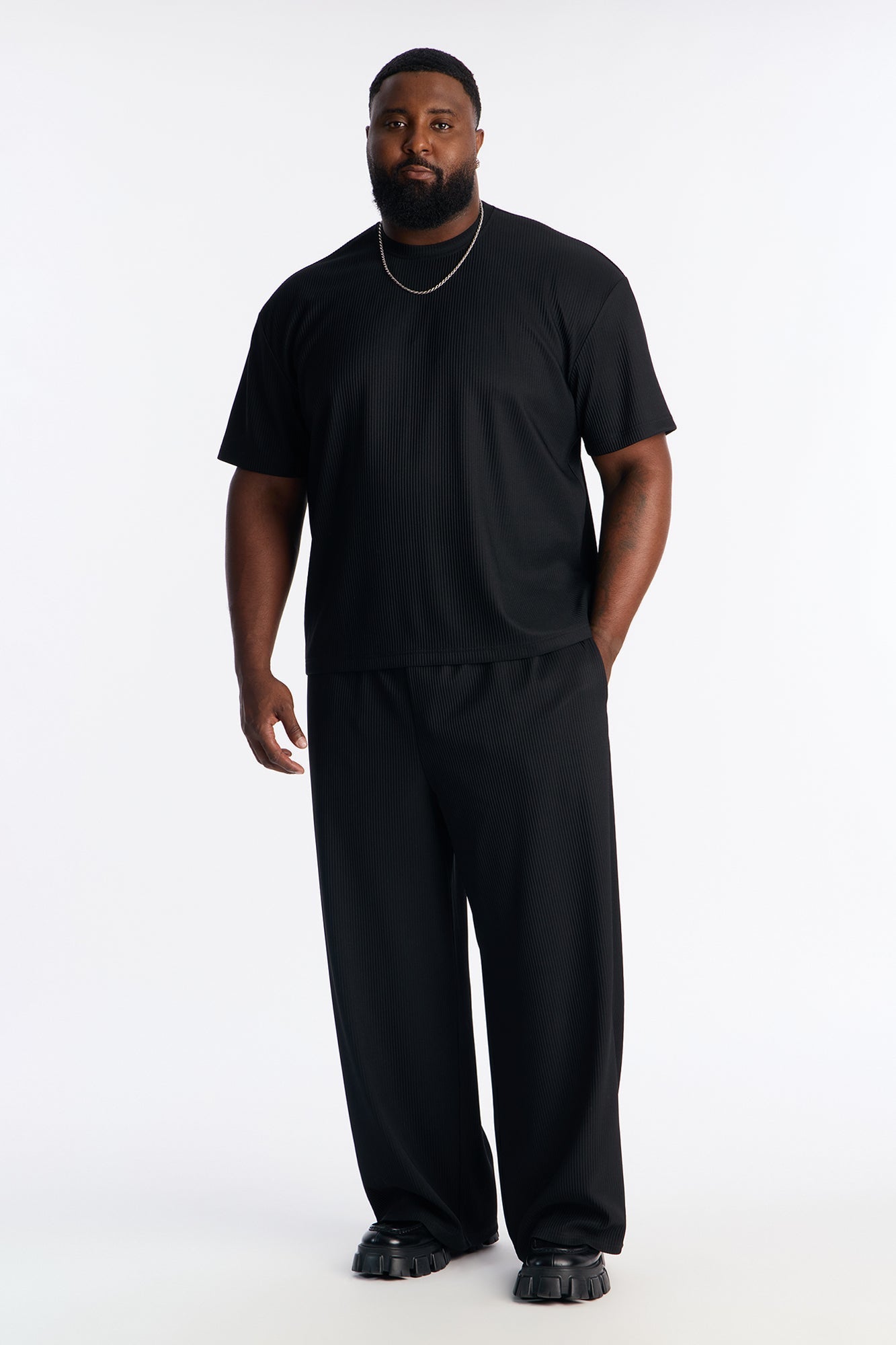 Show Up Baggy Pant - Black Fashion Nova