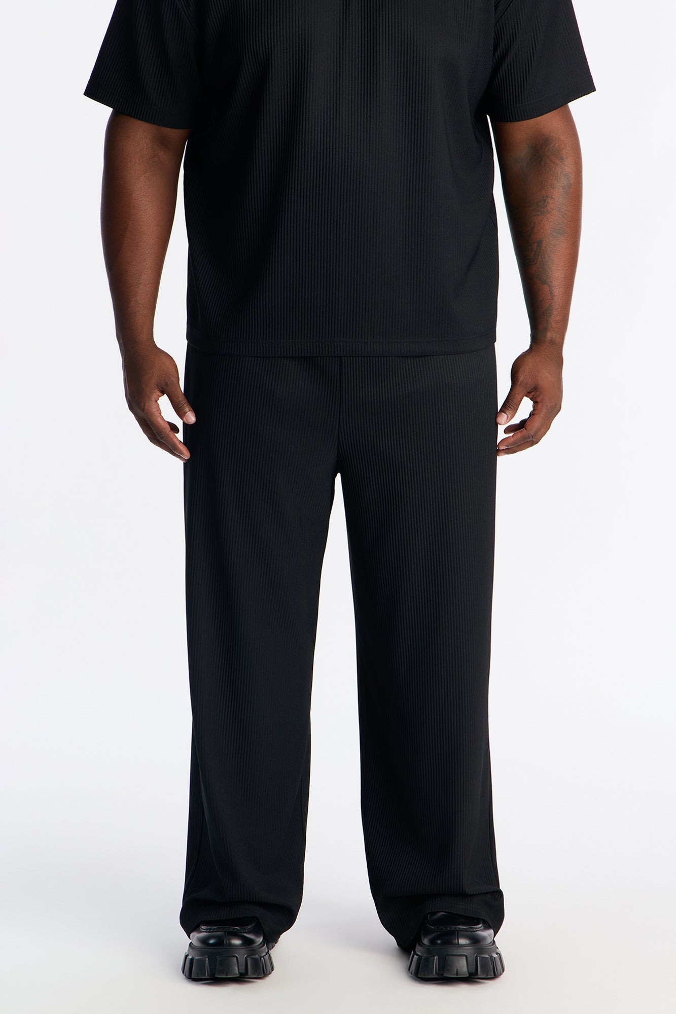 Show Up Baggy Pant - Black Fashion Nova