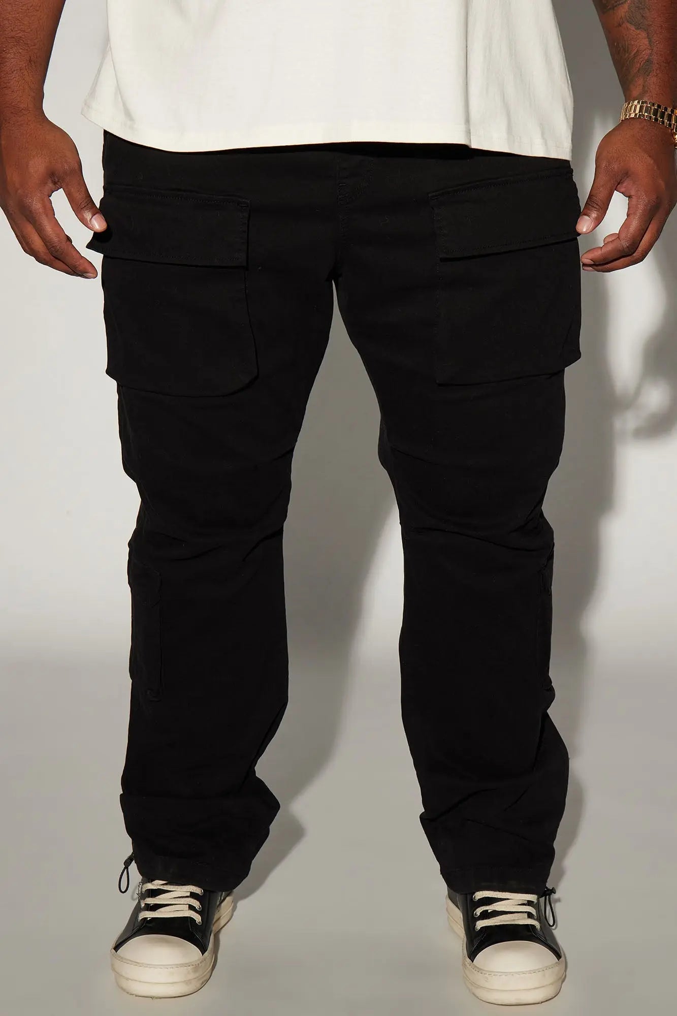All Good Slim Cargo Pants - Black Fashion Nova