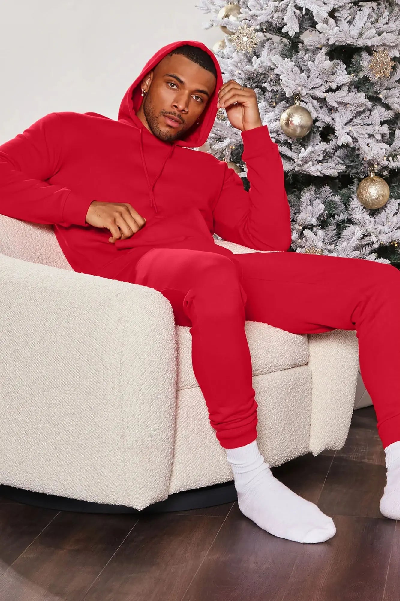Tyson Hoodie - Red Fashion Nova