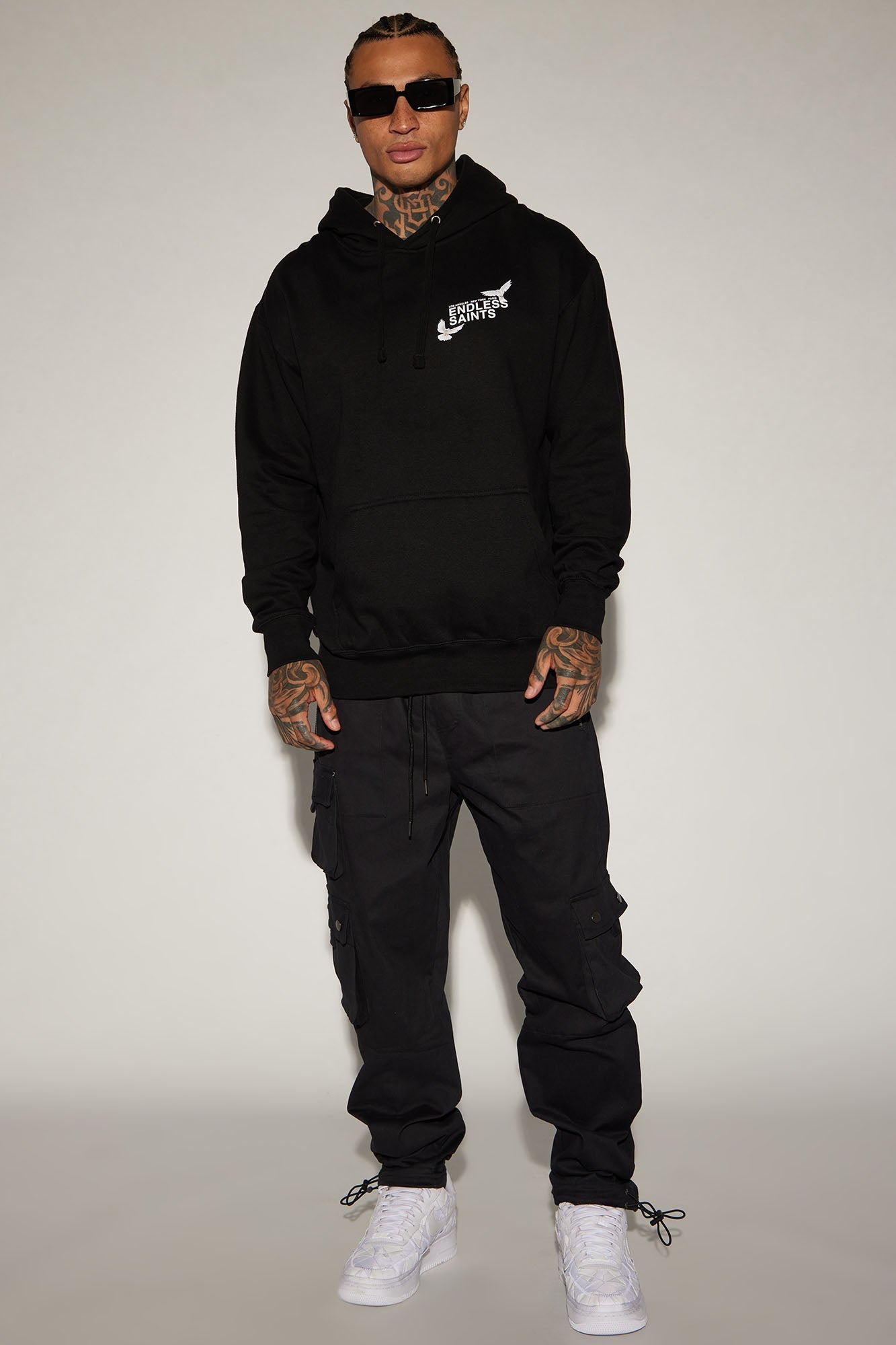 Endless Saints Hoodie - Black Fashion Nova
