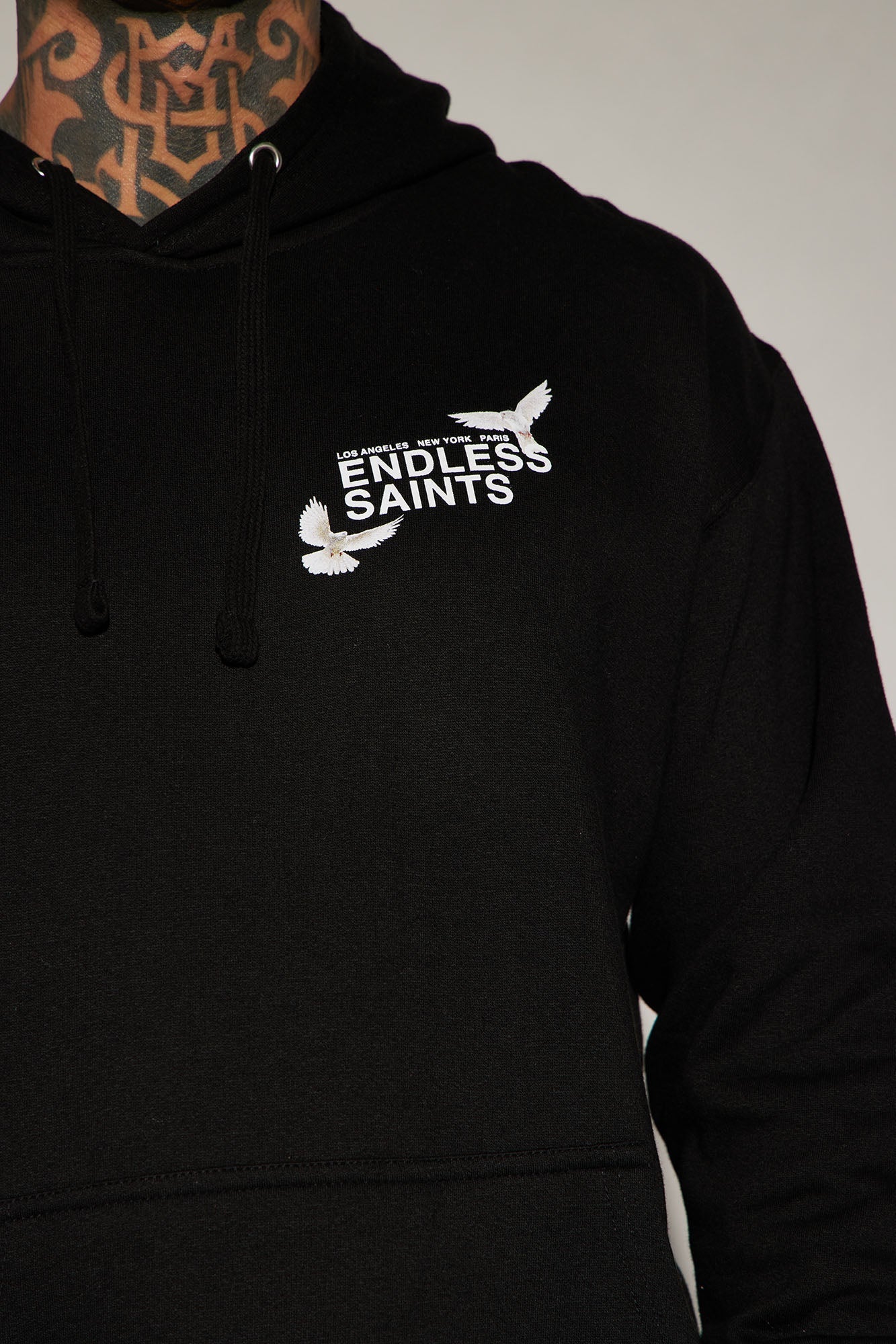 Endless Saints Hoodie - Black Fashion Nova