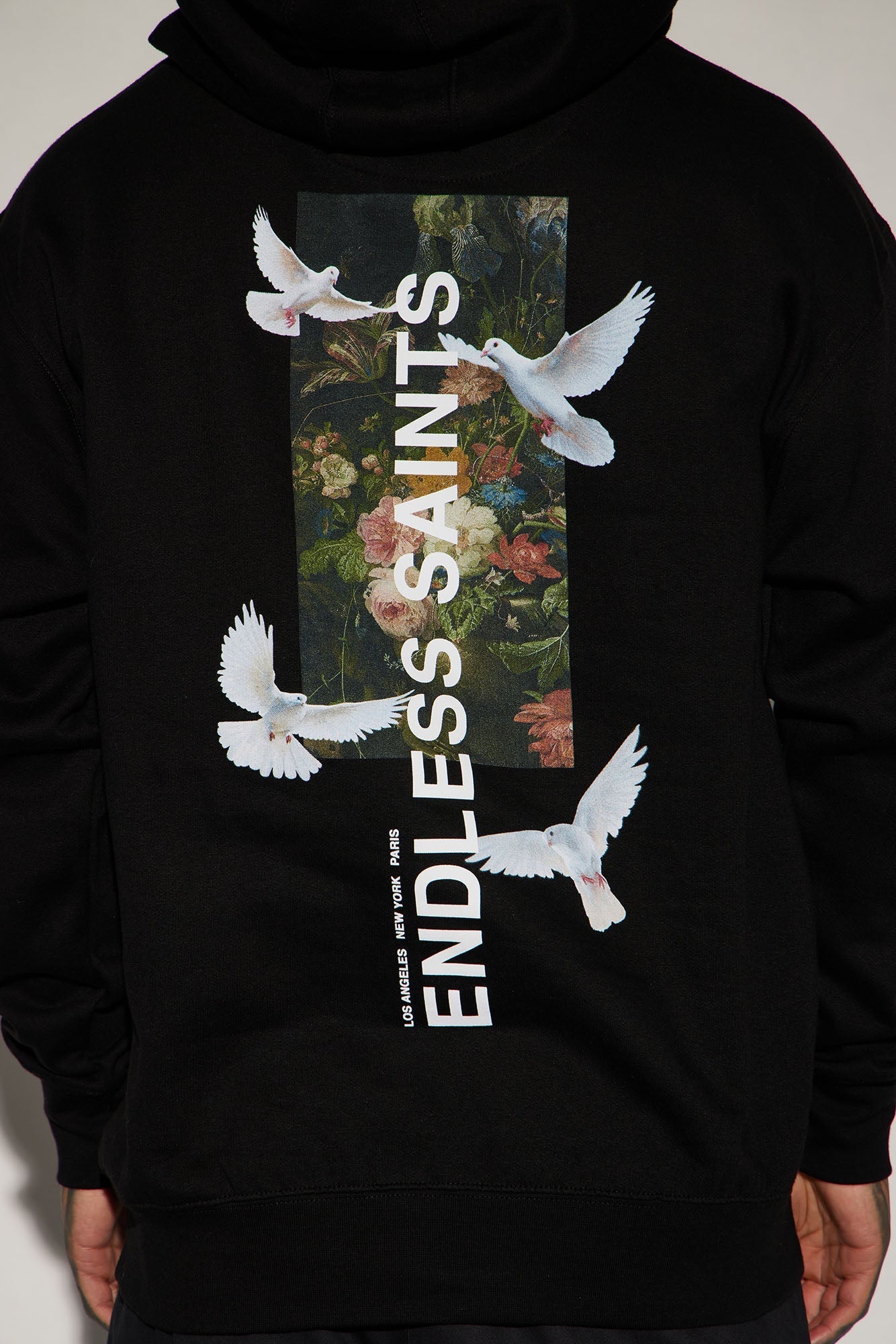 Endless Saints Hoodie - Black Fashion Nova