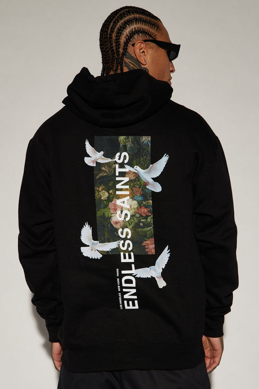 Endless Saints Hoodie - Black Fashion Nova