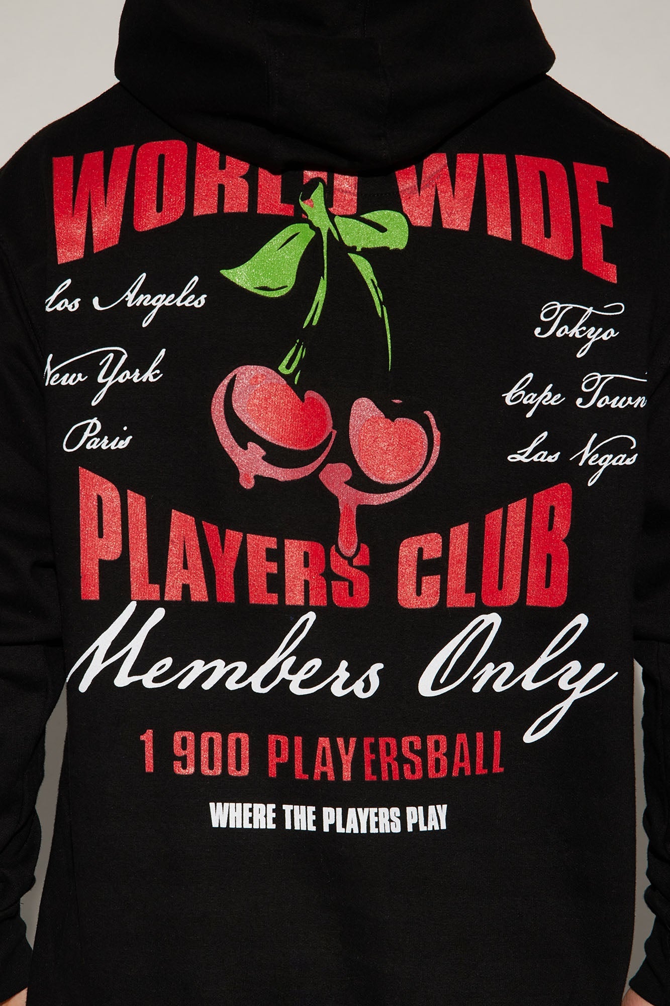 Players Play Hoodie - Black Fashion Nova
