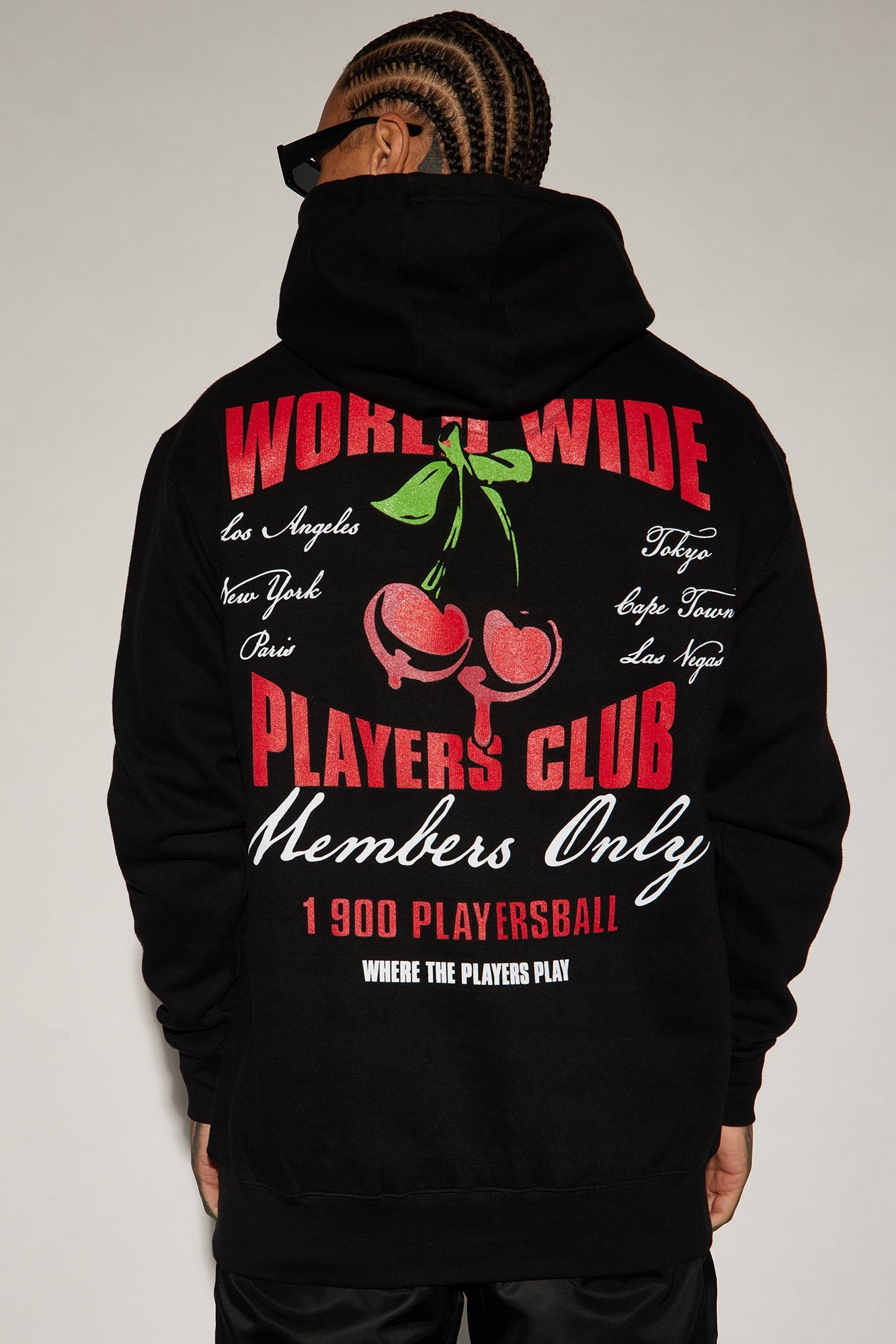 Players Play Hoodie - Black Fashion Nova