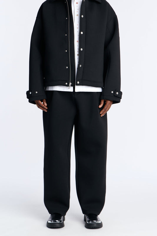 The Baggy Arclight Interlock Trouser - Black Fashion Nova