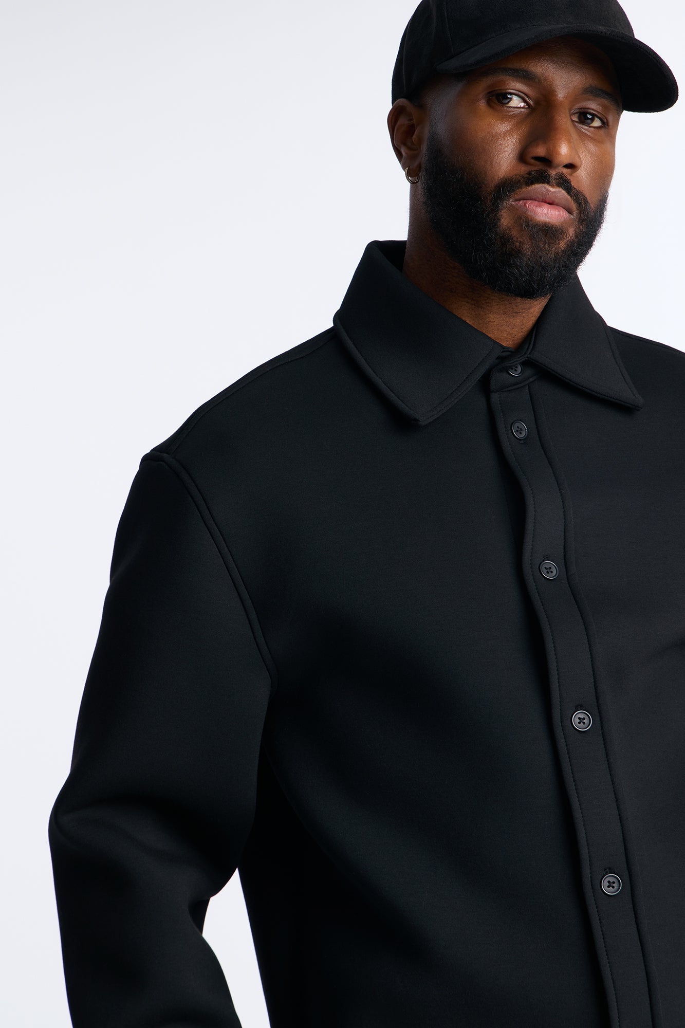 Relaxed Arclight Interlock Shirt - Black Fashion Nova
