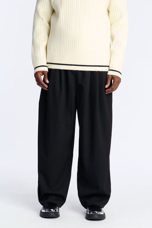 Baggy Grier Flow Pant - Black Fashion Nova