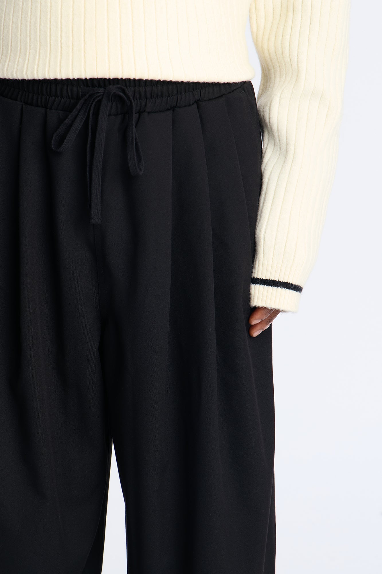 Baggy Grier Flow Pant - Black Fashion Nova