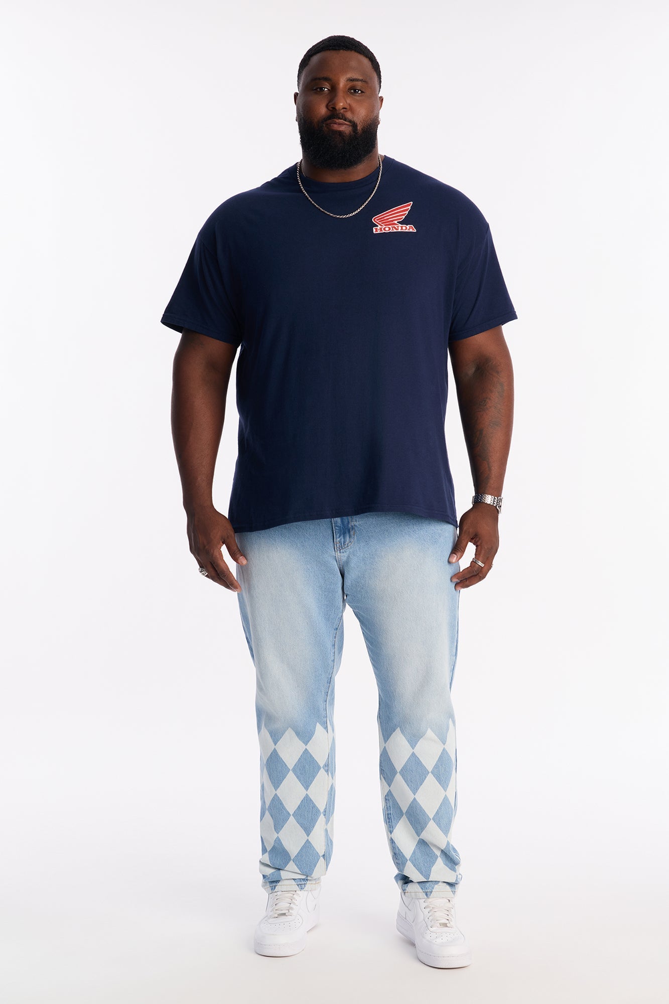 Honda SuperCub Short Sleeve Tee - Navy Fashion Nova