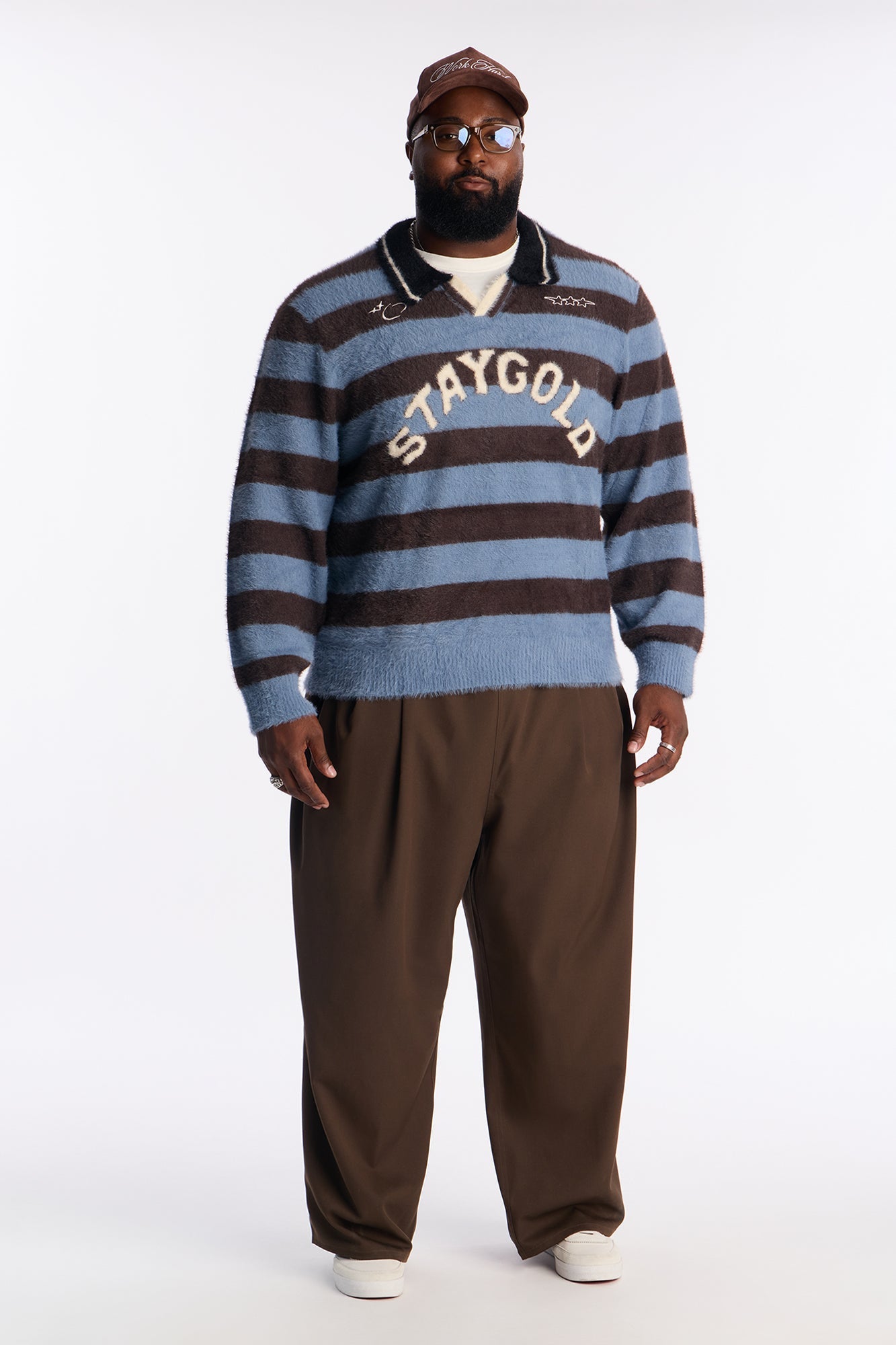 Baggy Grier Flow Pant - Dark Brown Fashion Nova