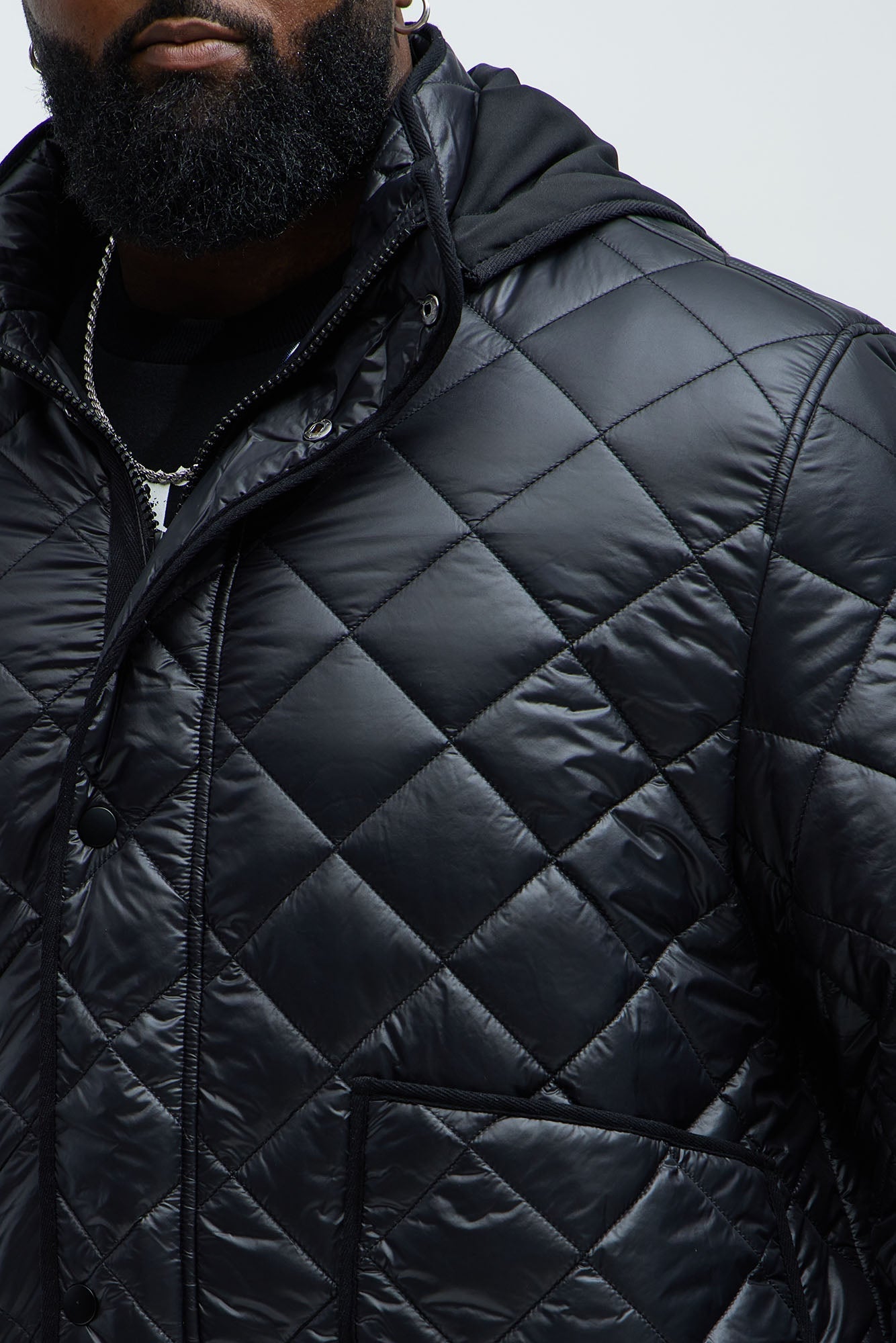 Better By Myself Quilted Jacket - Black Fashion Nova