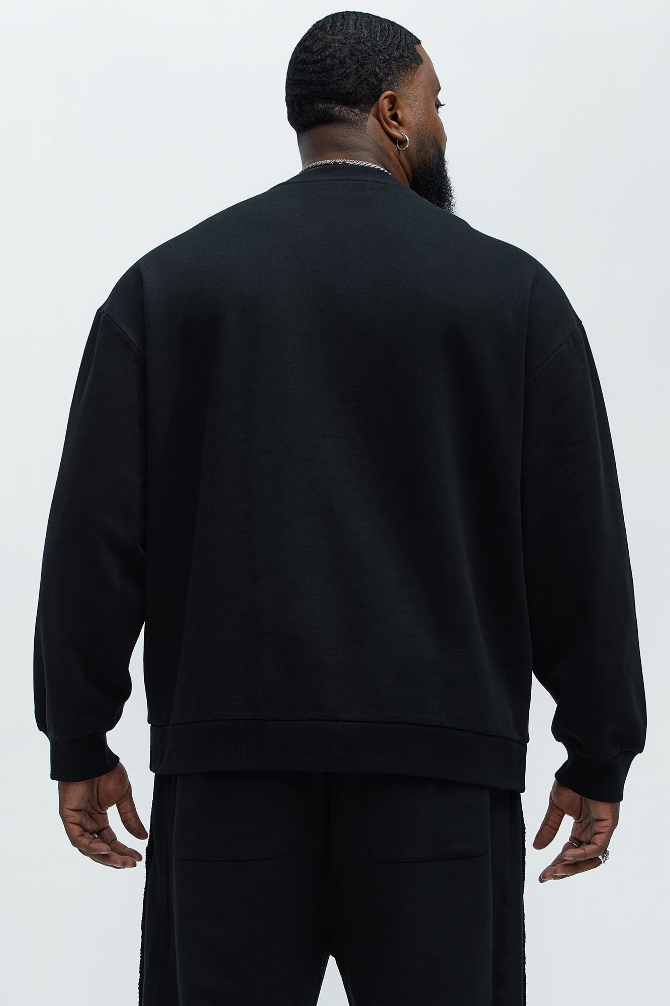 Tyson Dope Energy Crewneck Sweatshirt - Black Fashion Nova