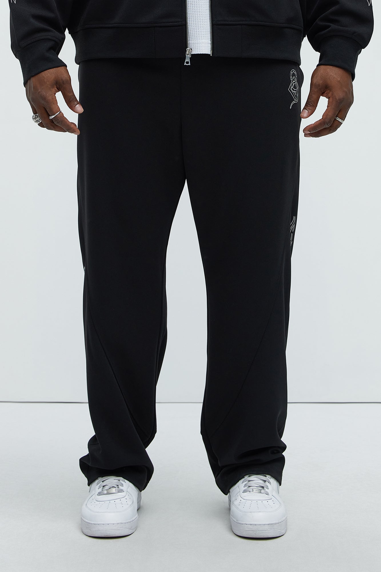 Bliss Track Pants - Black Fashion Nova