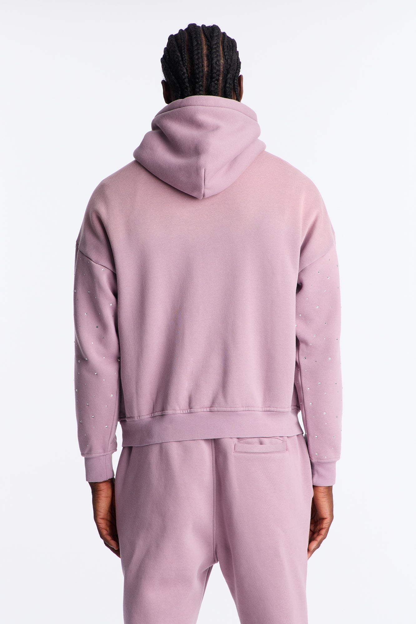 Run Them Rhinestones Oversized Hoodie - Pink Fashion Nova