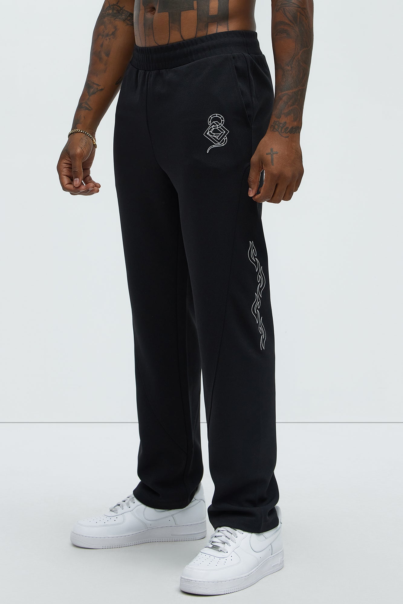 Bliss Track Pants - Black Fashion Nova