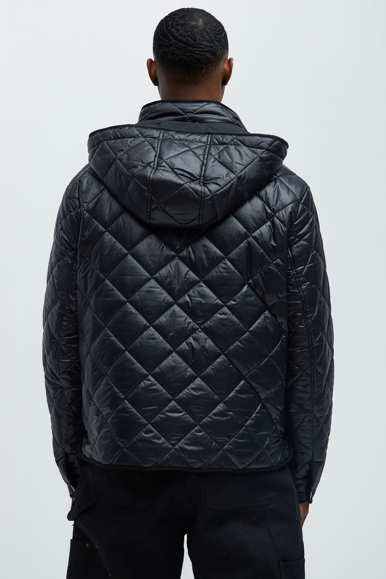 Better By Myself Quilted Jacket - Black Fashion Nova