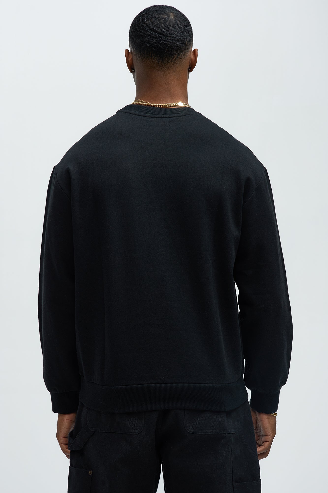 Tyson Dope Energy Crewneck Sweatshirt - Black Fashion Nova
