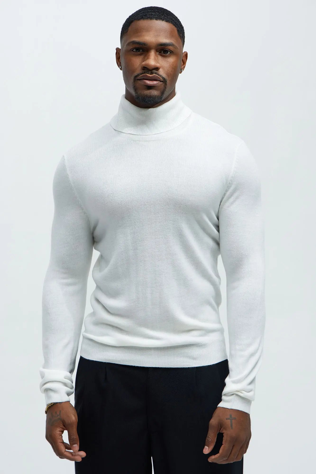 DeAngelo Turtleneck Sweater - Off White Fashion Nova