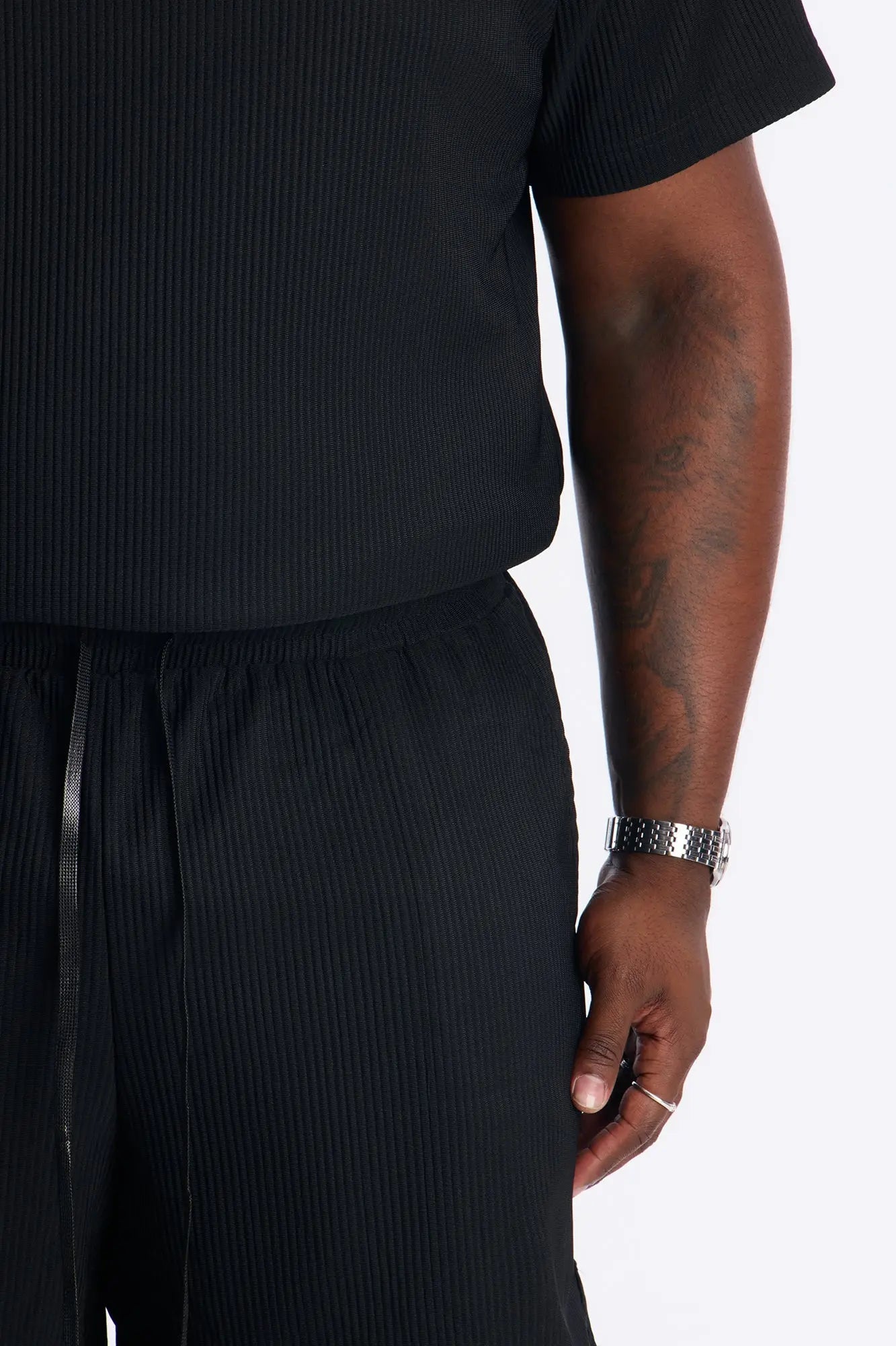 Show Up Basketball Short - Black Fashion Nova