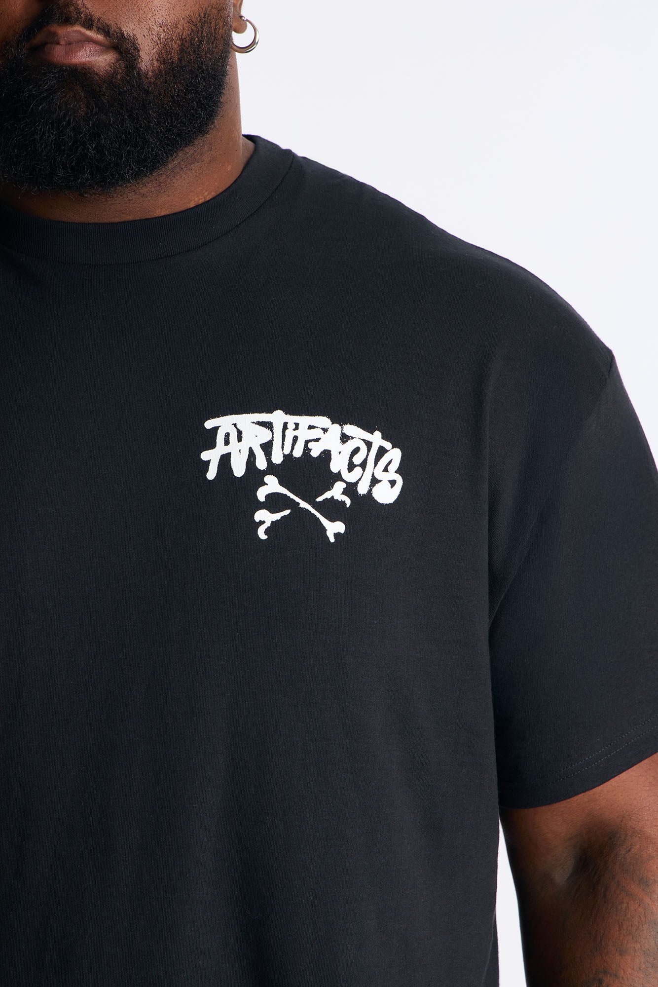 Spiritual Energy Vibes Short Sleeve Tee - Black Fashion Nova