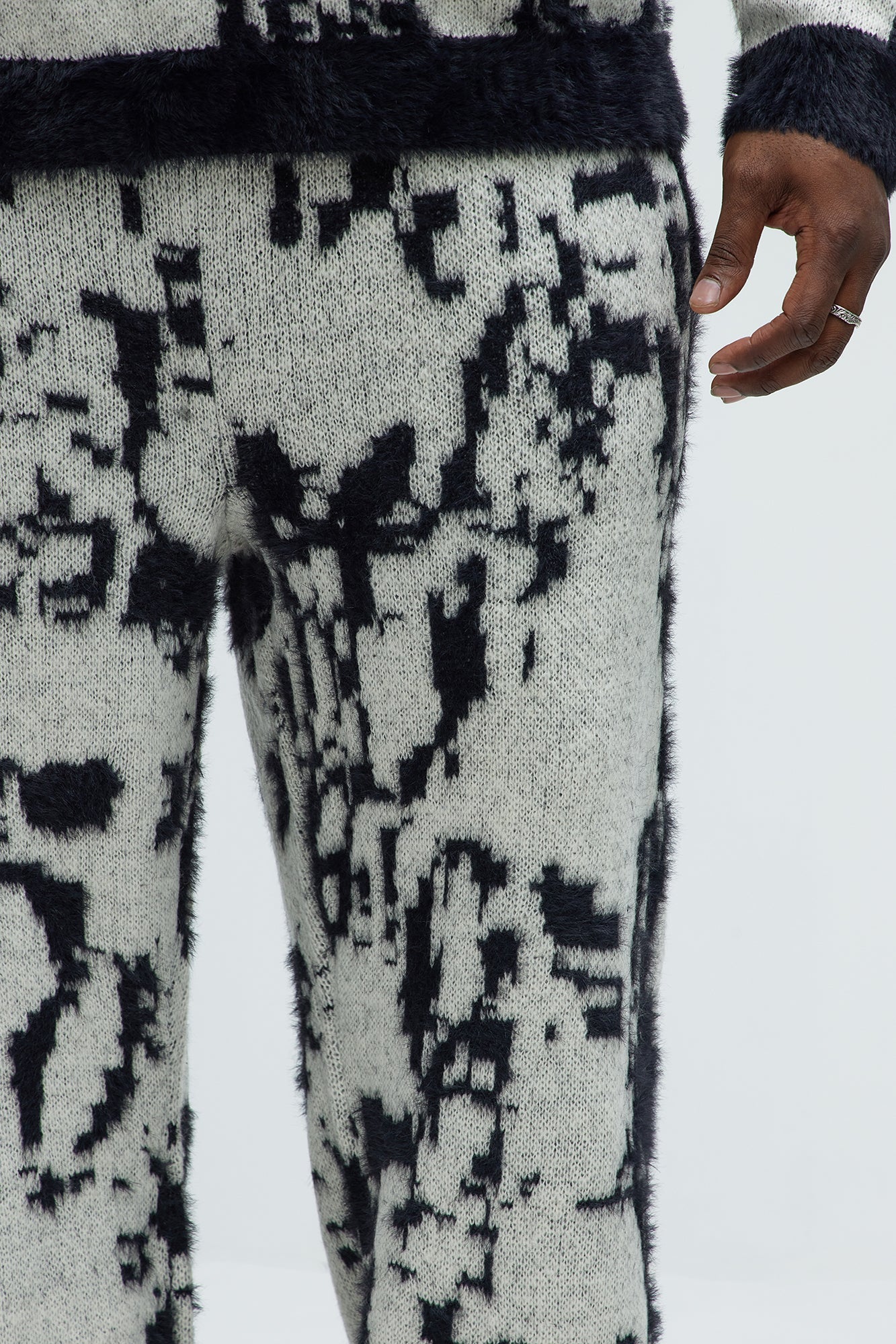 Sparrow Sweater Pants - Black Fashion Nova