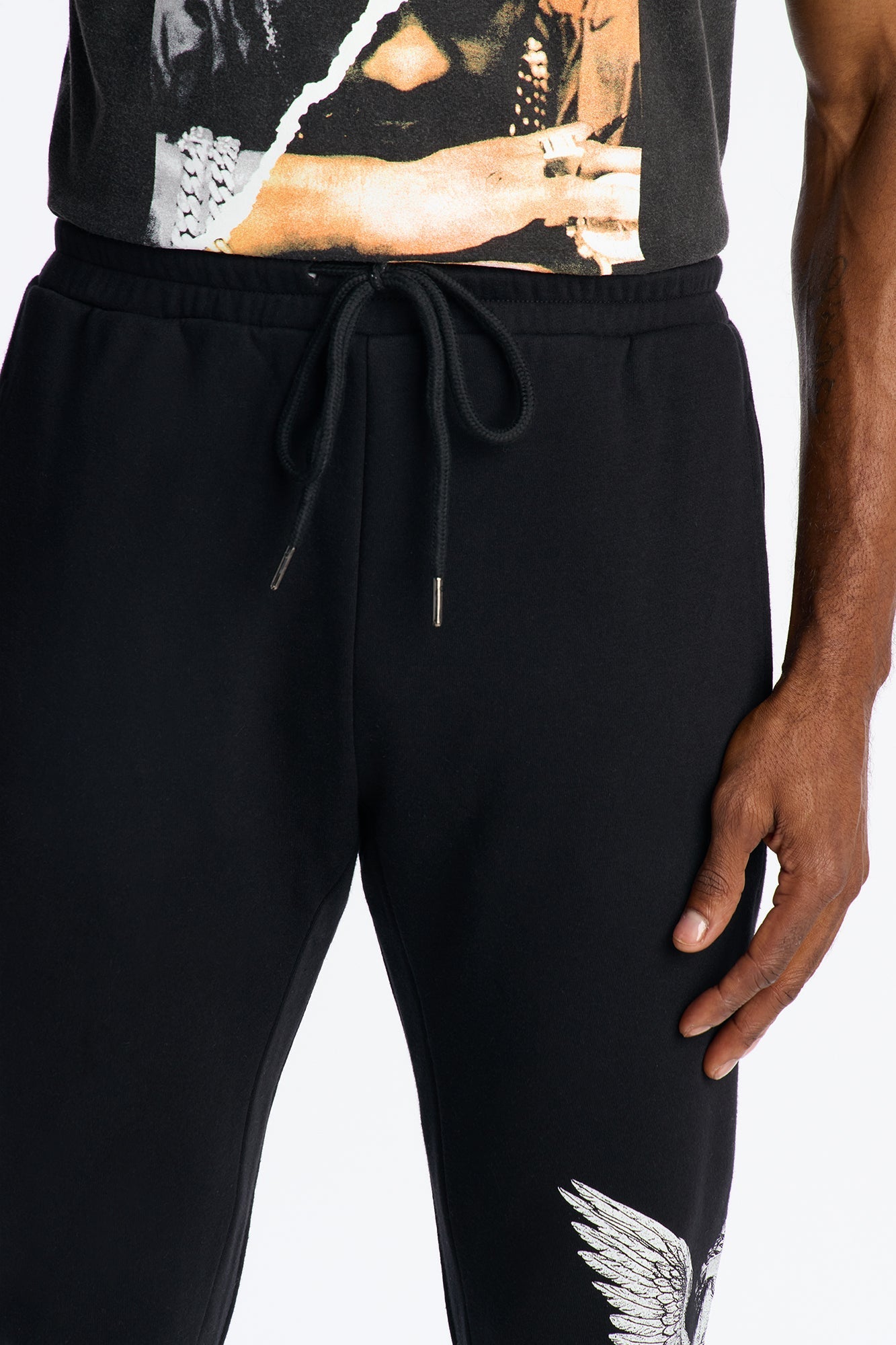 Saint Or Sinner Flared Sweatpants - Black Fashion Nova