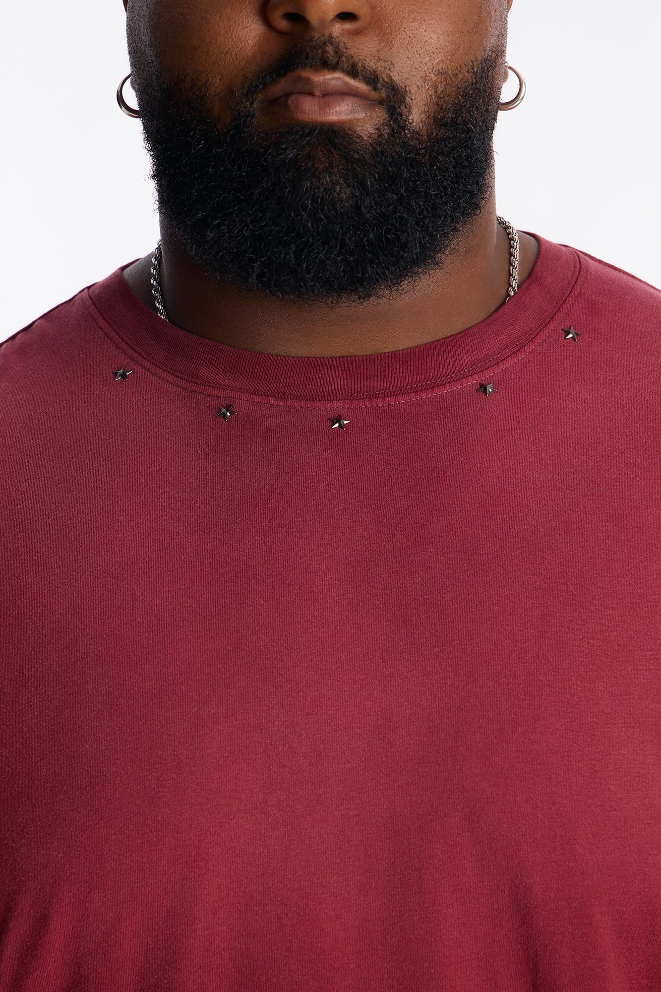 Vintage Wash Relaxed Edge Tee - Red Fashion Nova
