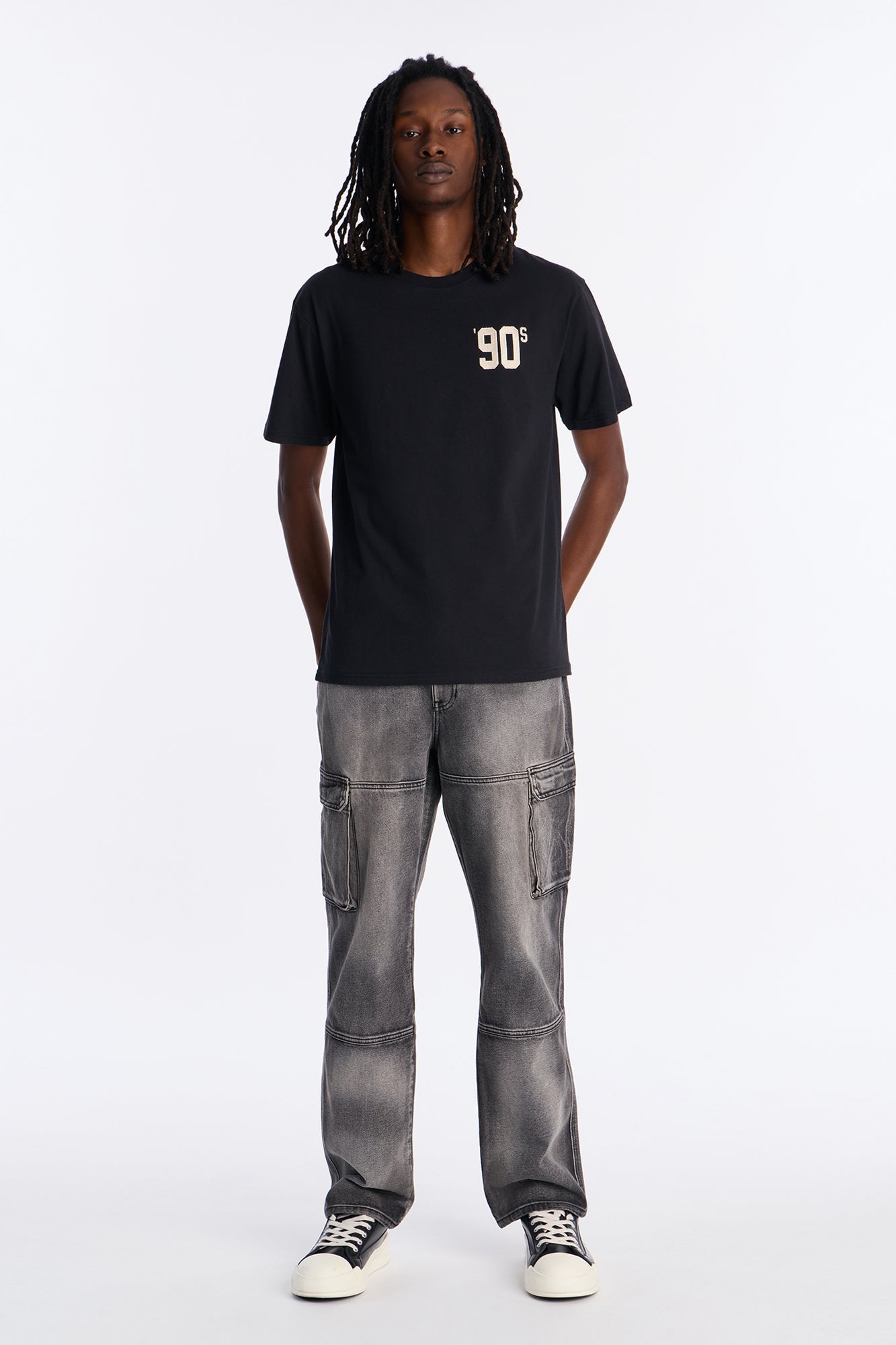 Made In The 90s Short Sleeve Tee - Black Fashion Nova
