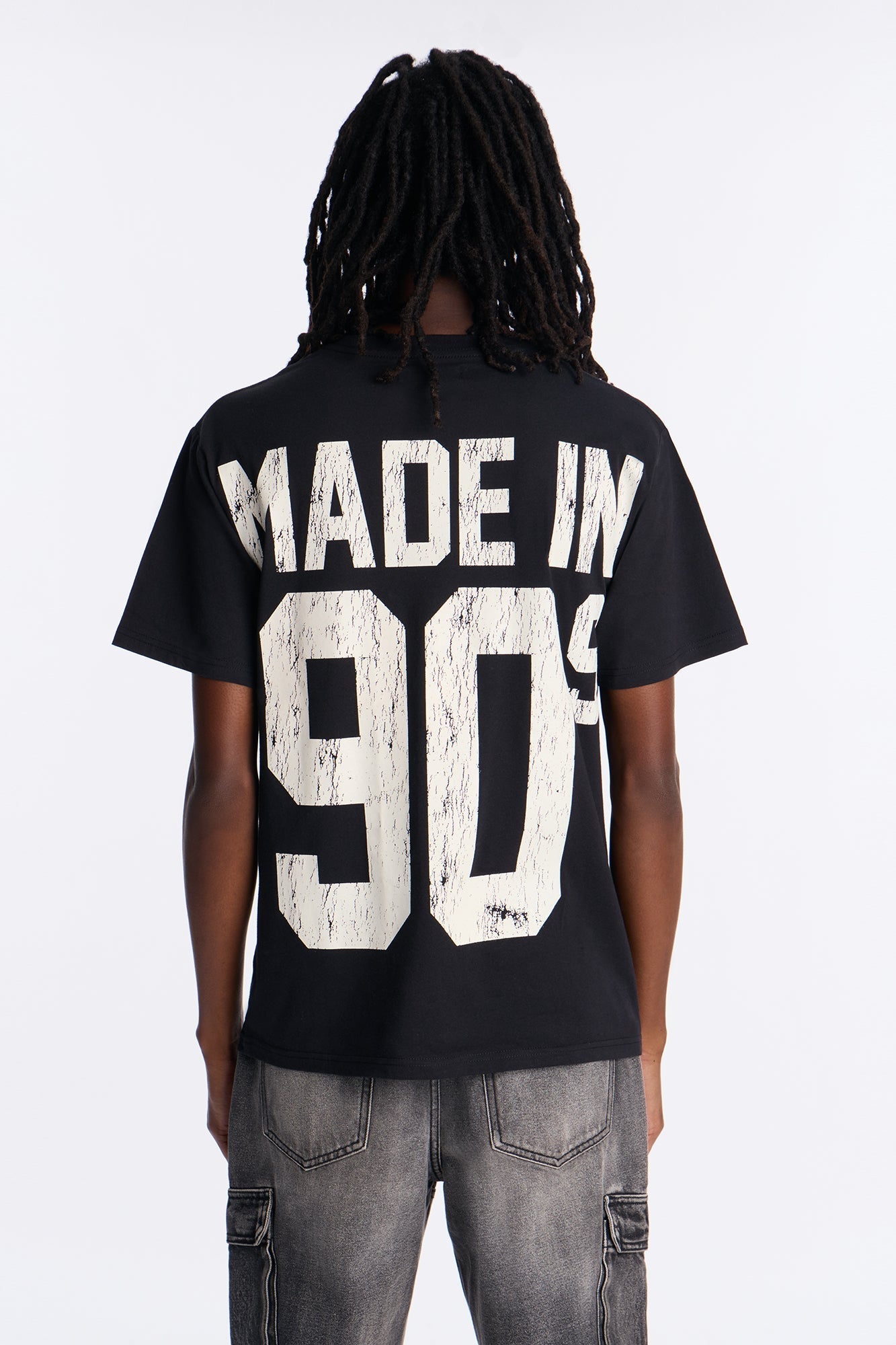Made In The 90s Short Sleeve Tee - Black Fashion Nova