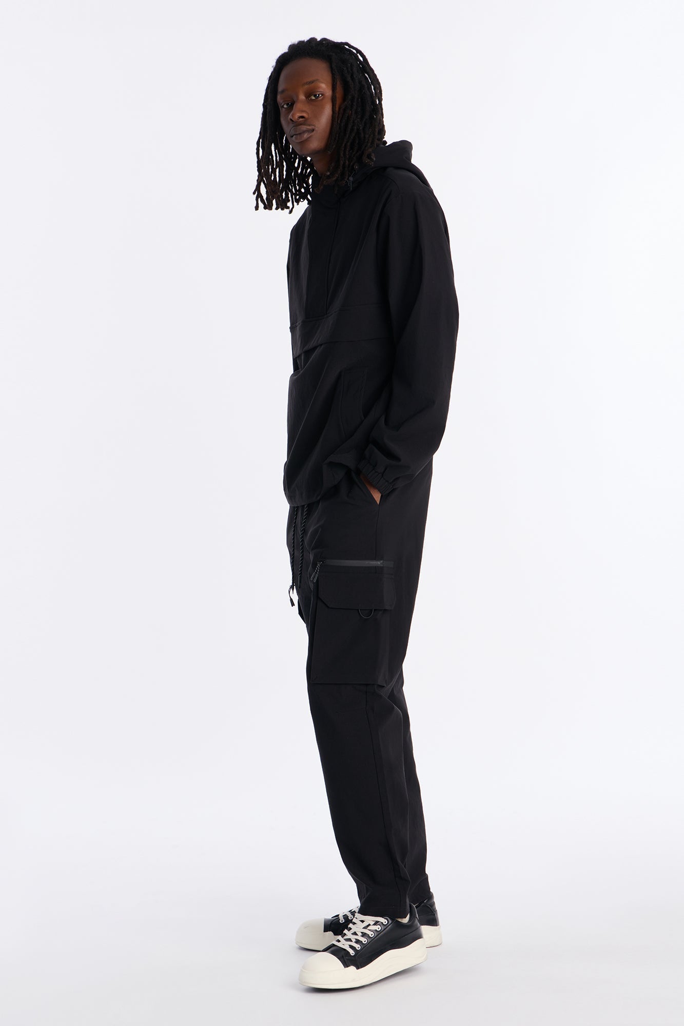 Desert Storm Stretch Cargo Pant - Black Fashion Nova