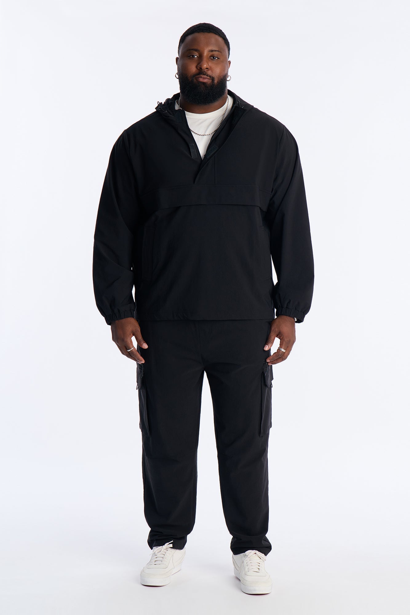 Desert Storm Stretch Cargo Pant - Black Fashion Nova
