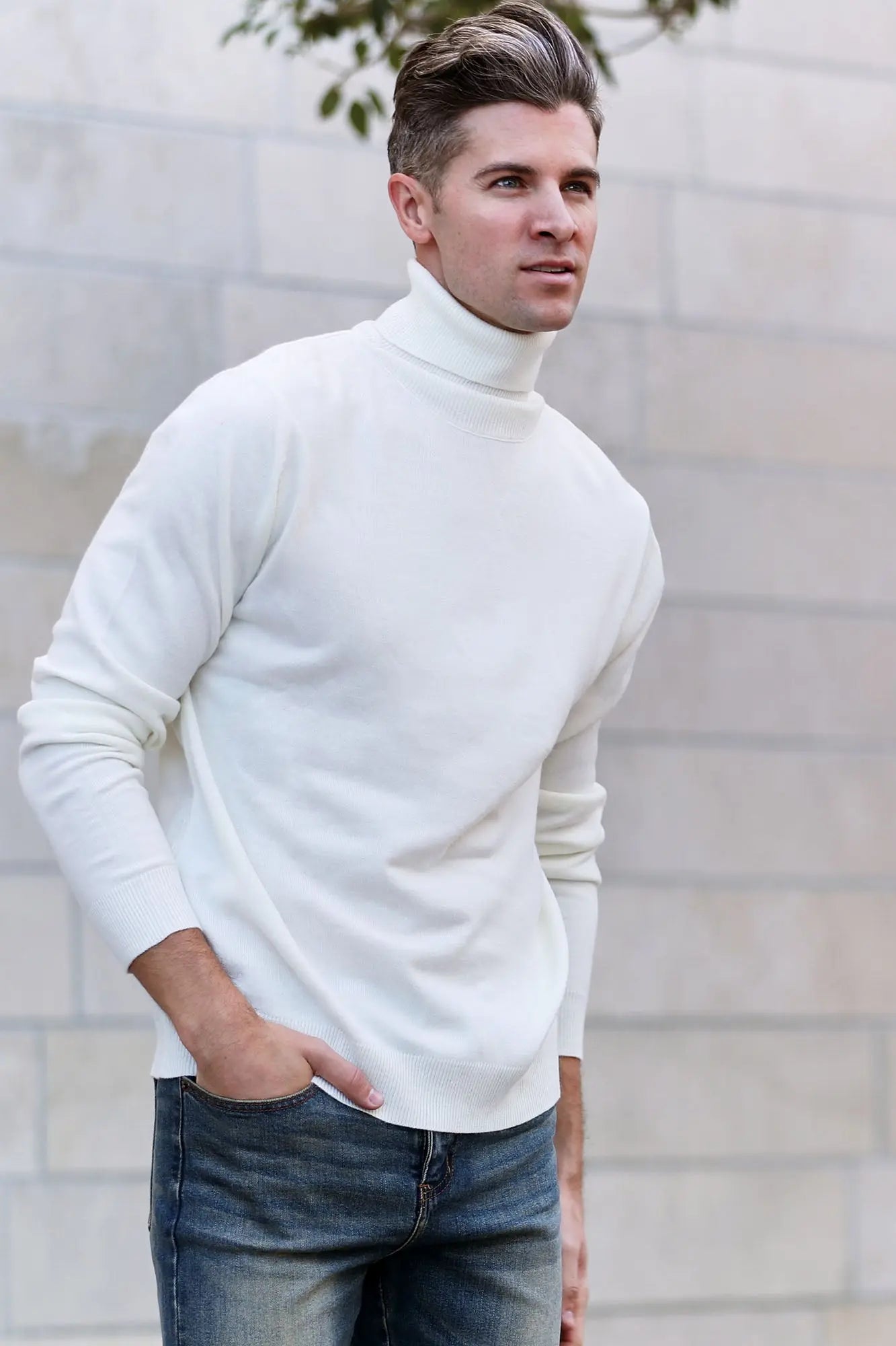 DeAngelo Turtleneck Sweater - Off White Fashion Nova