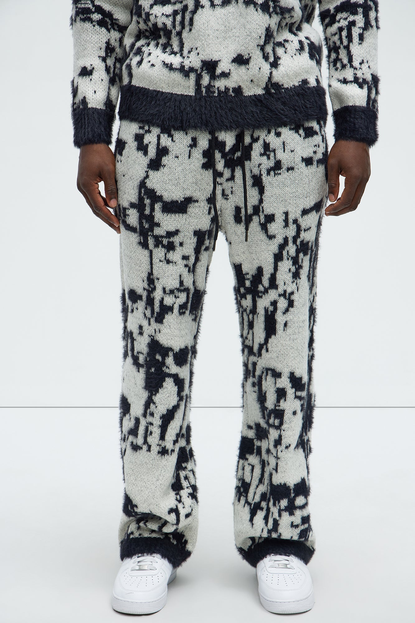 Sparrow Sweater Pants - Black Fashion Nova