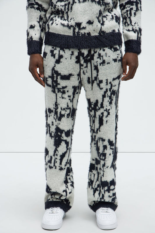 Sparrow Sweater Pants - Black Fashion Nova