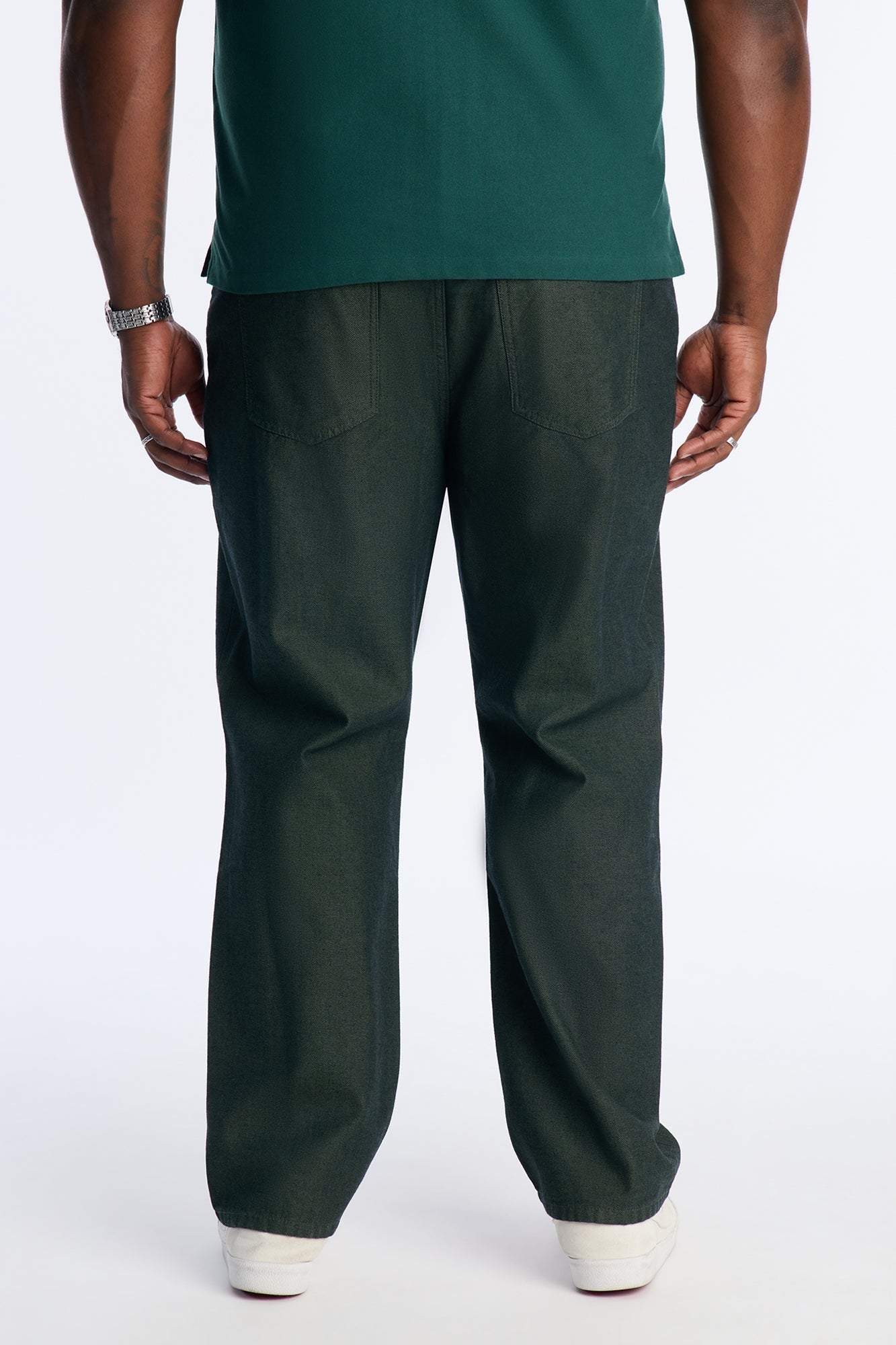Straight Be Right Jean - Green Fashion Nova