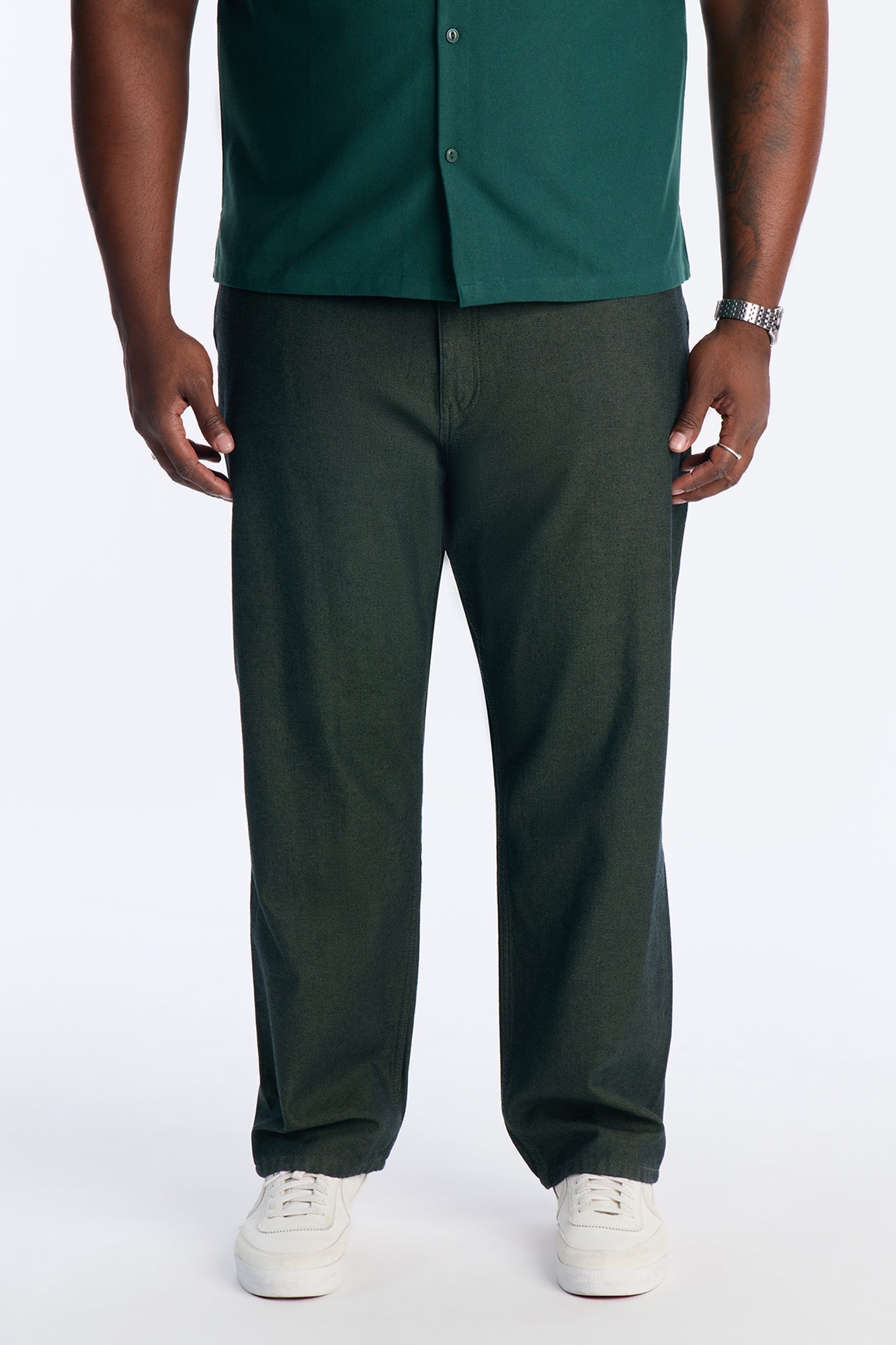 Straight Be Right Jean - Green Fashion Nova