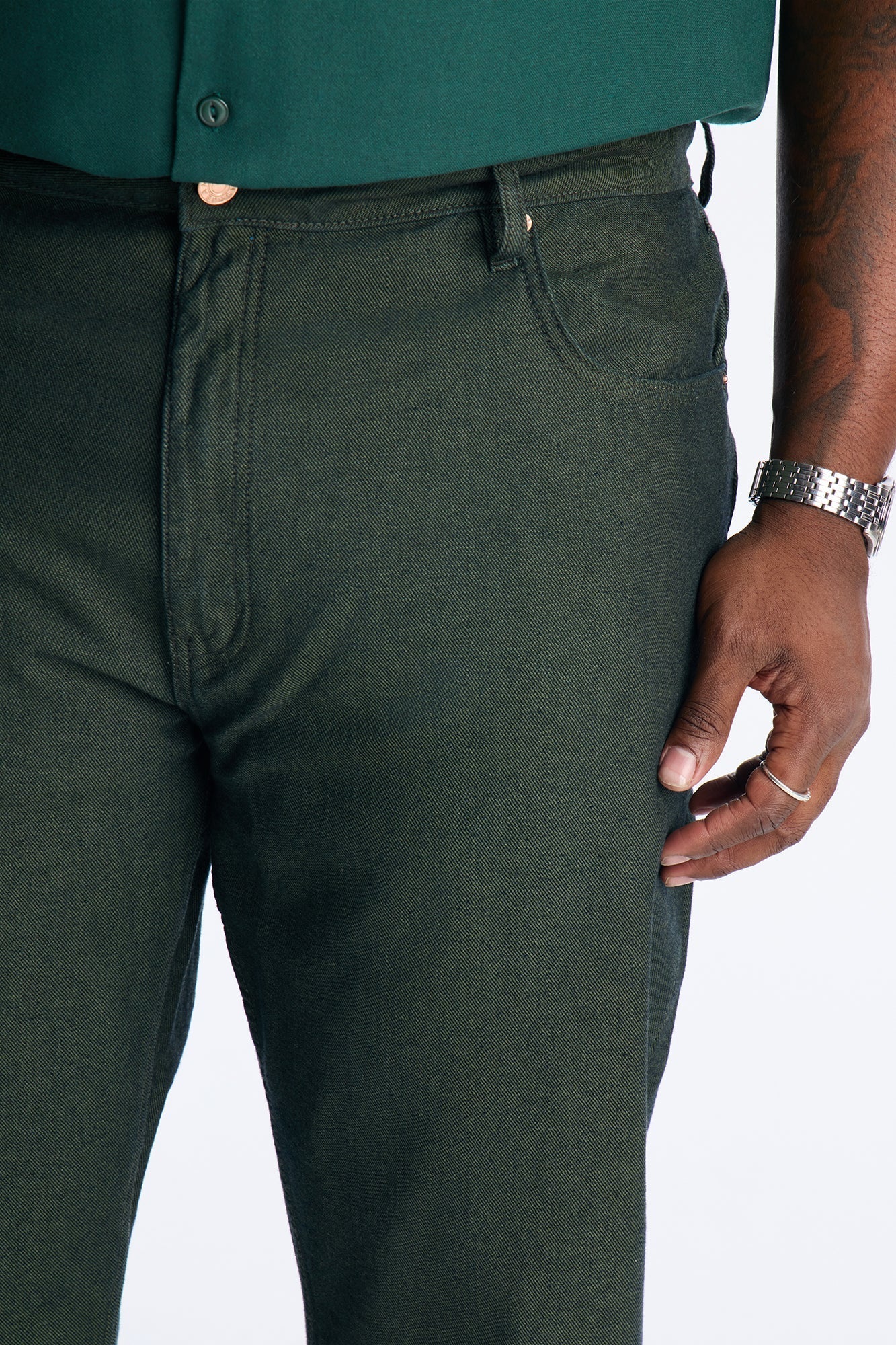 Straight Be Right Jean - Green Fashion Nova